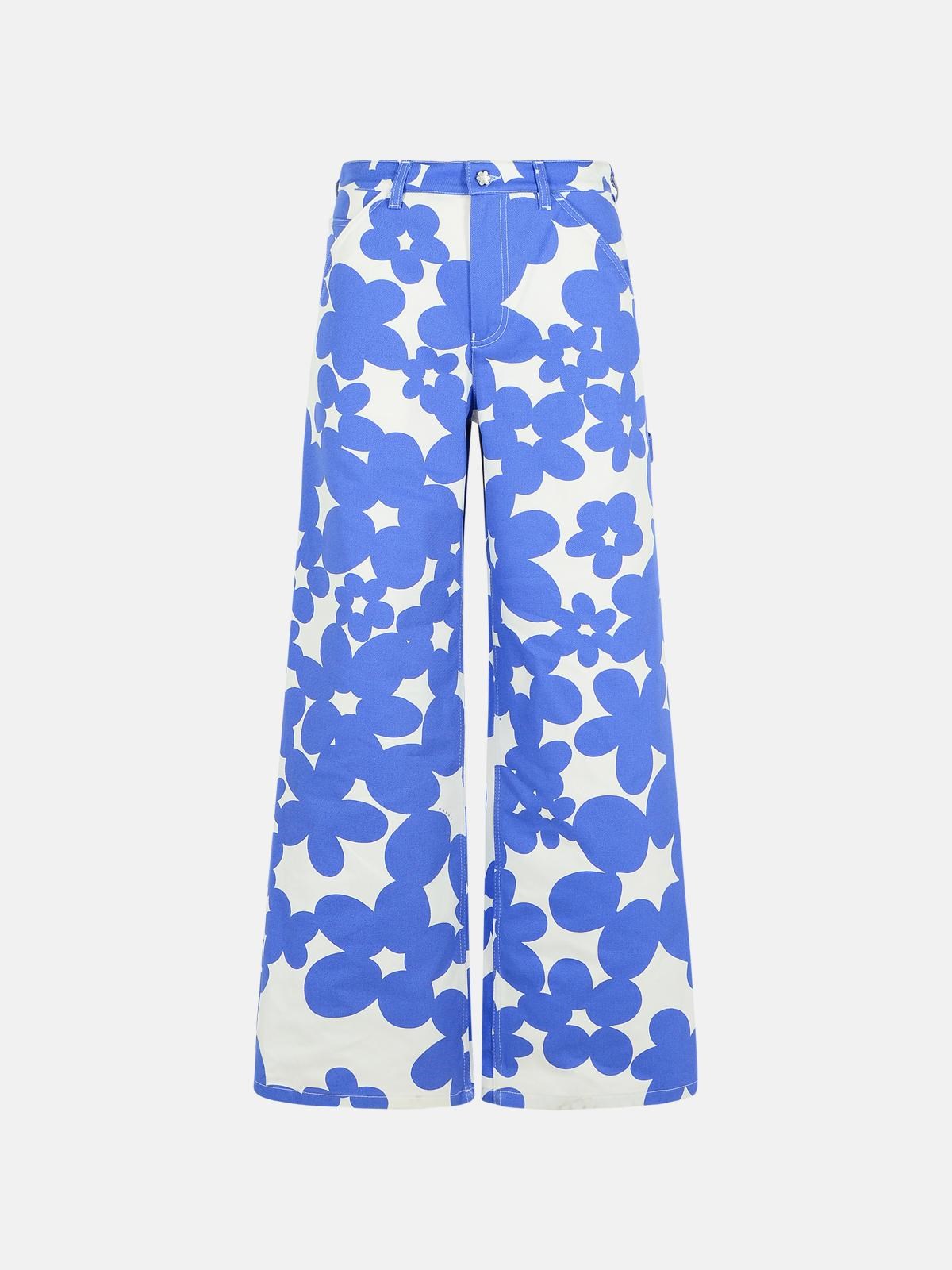 Marni Light Blue Cotton Jeans In Light Blue