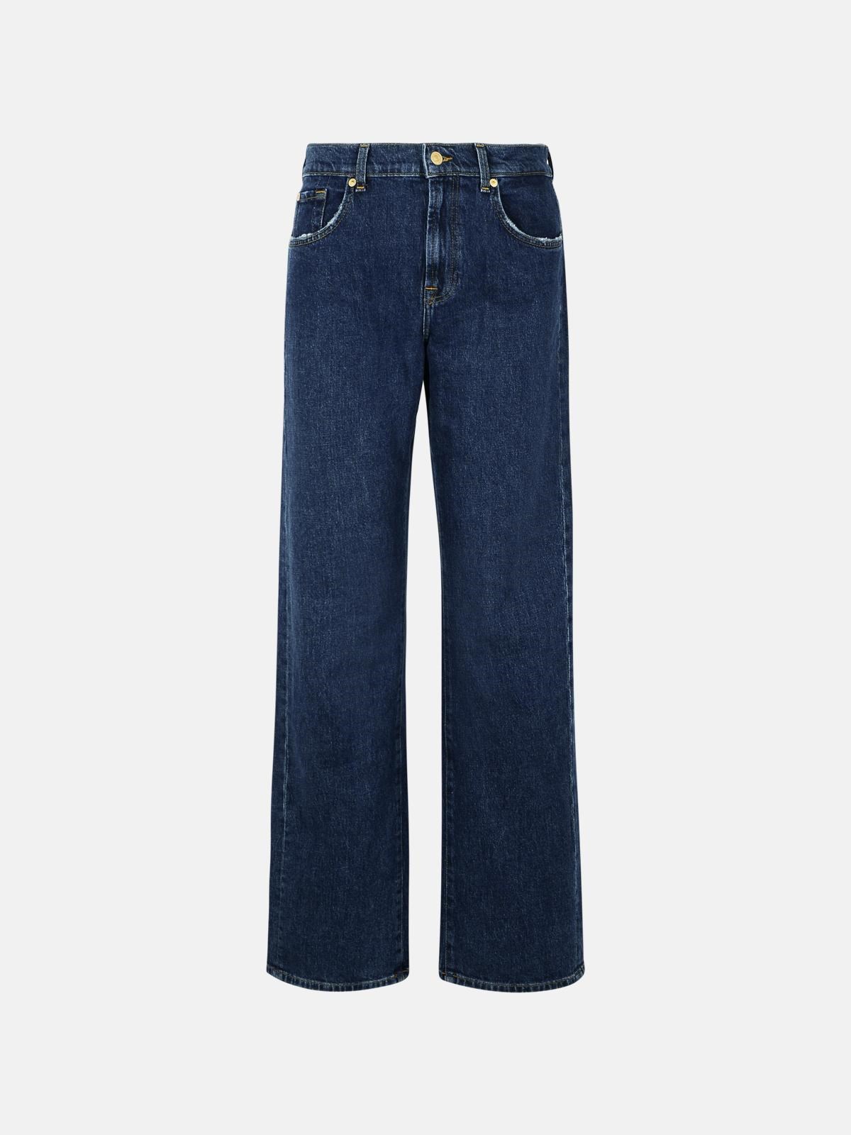 7 For All Mankind 'tess' Blue Denim Jeans