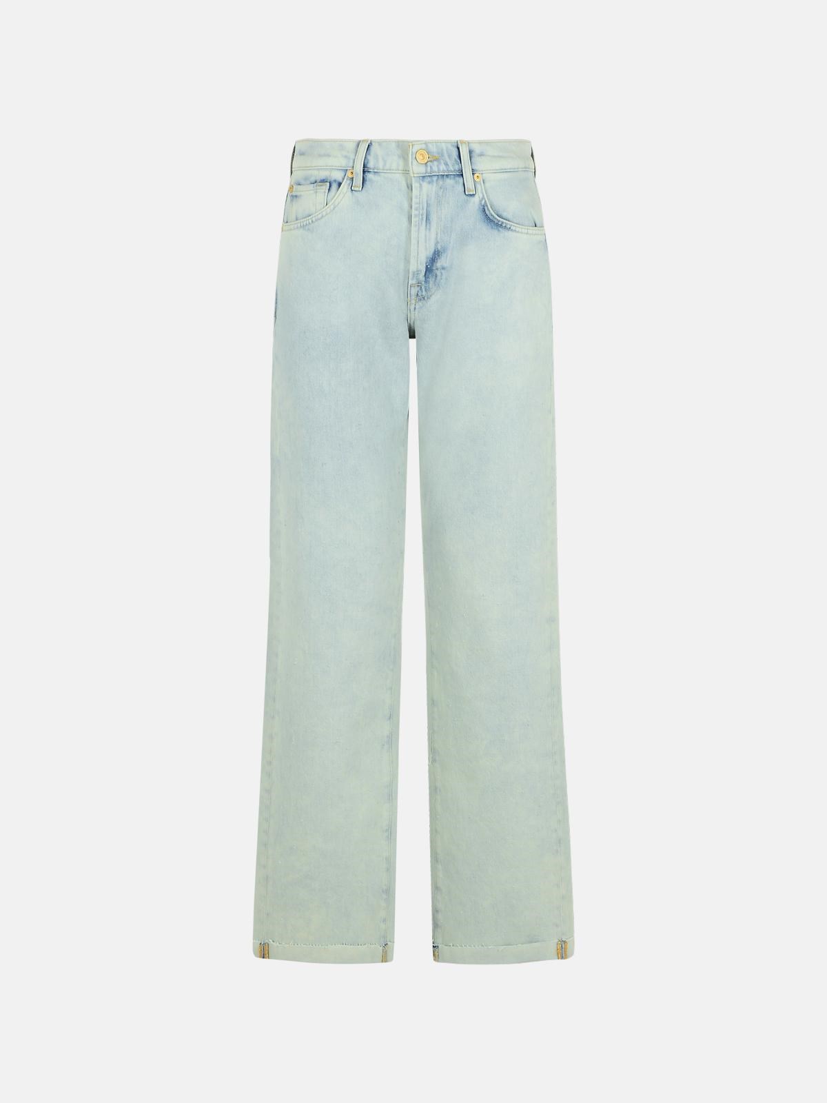 7 For All Mankind 'pepper' Light Blue Denim Jeans