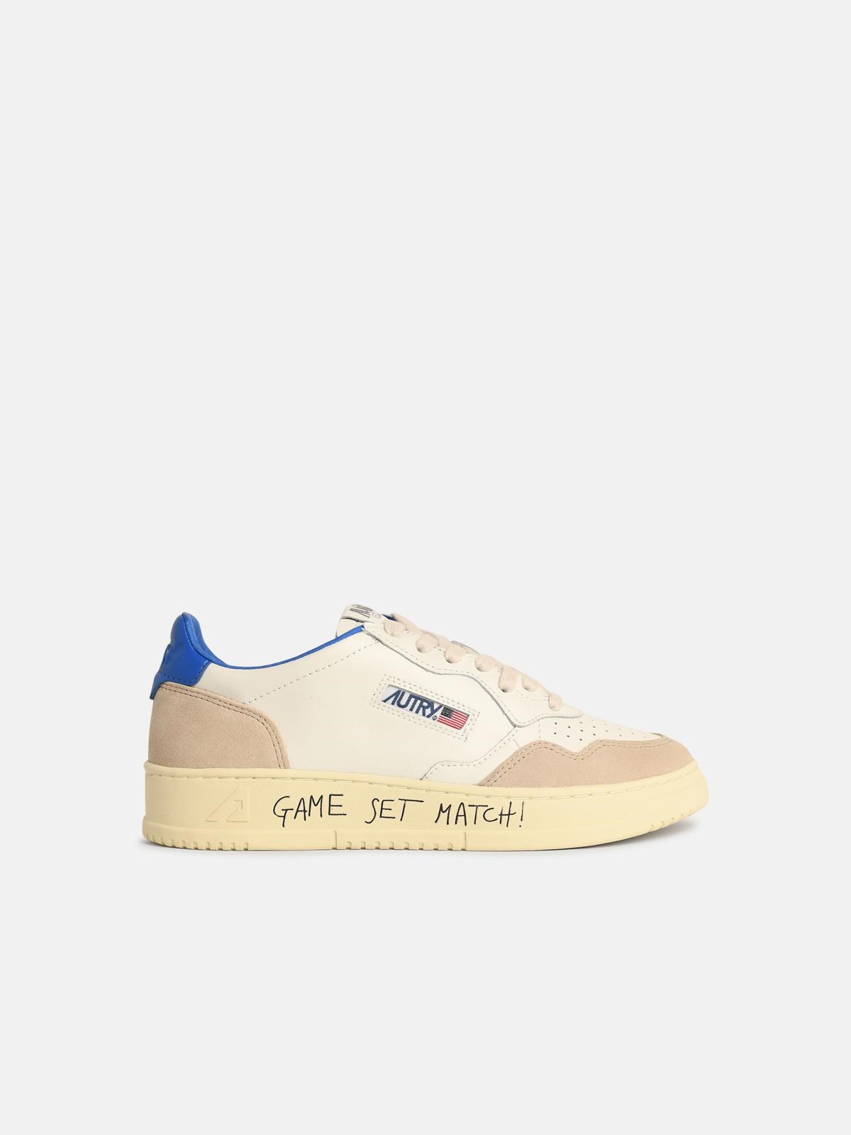 Autry 'match' White Leather Sneakers