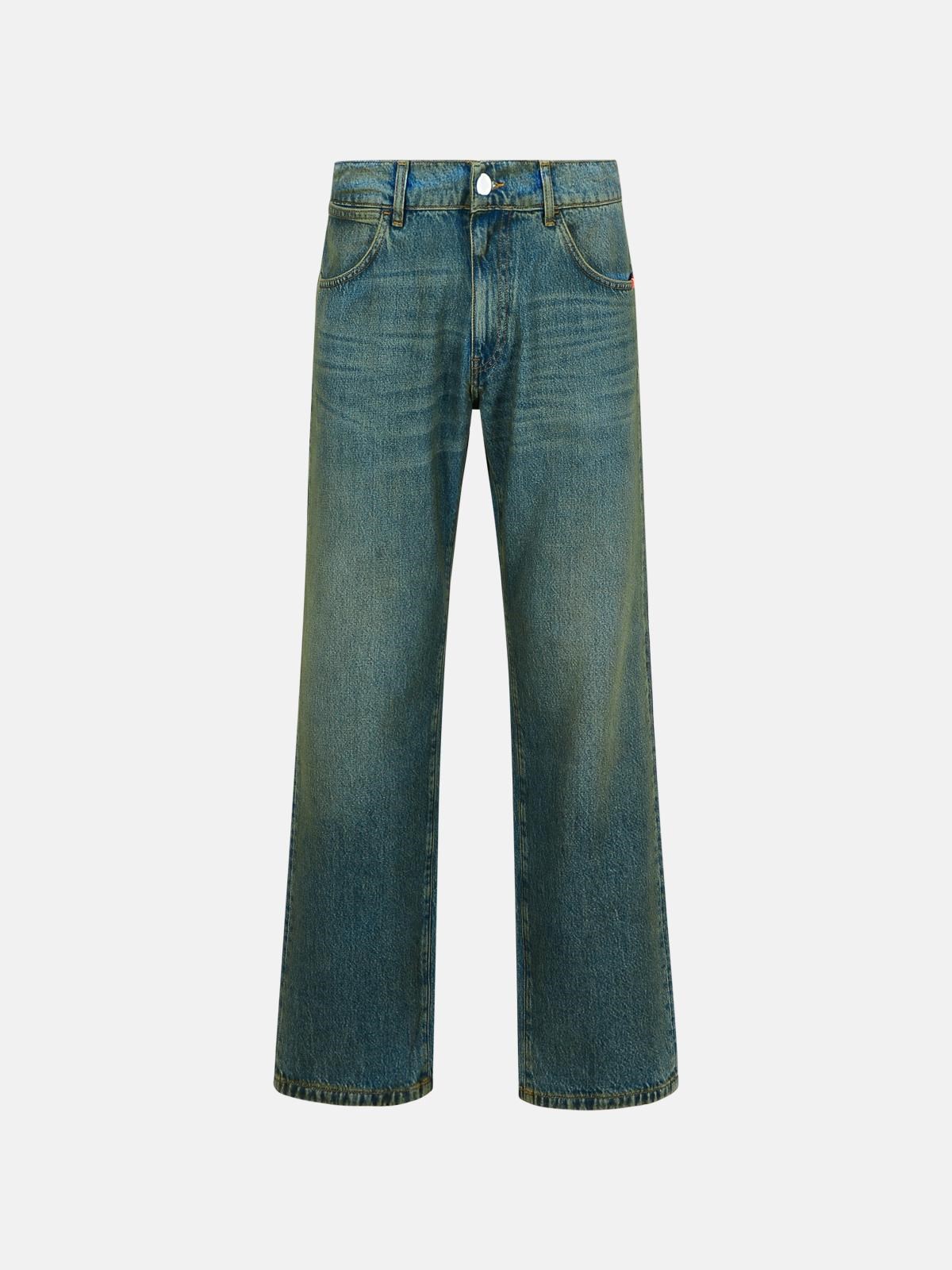 Amish 'james' Blue Denim Jeans