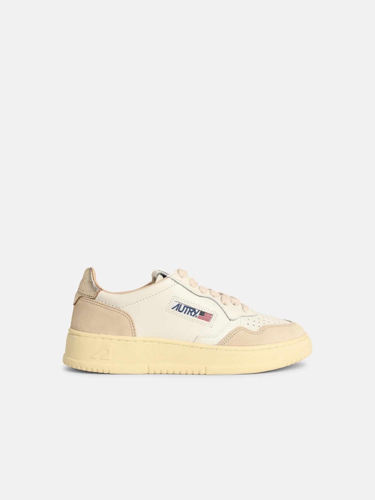 Autry White Leather Sneakers