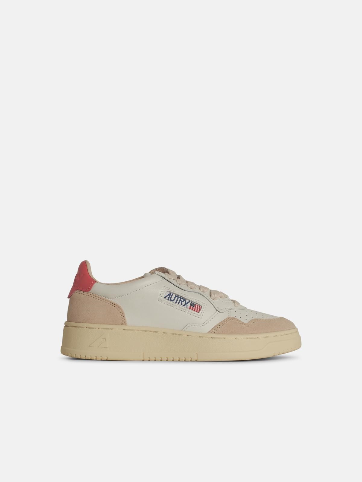 Autry White Leather Sneakers