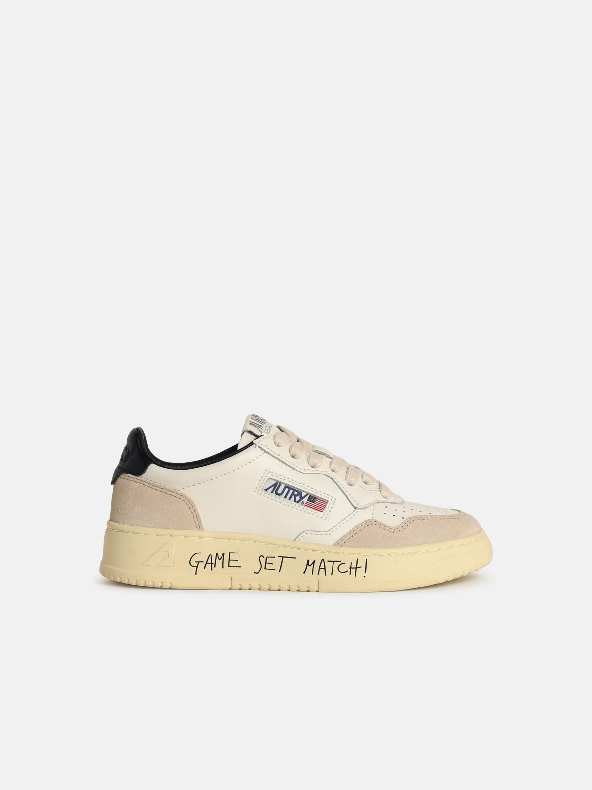 Autry 'medialist' White Leather Sneakers