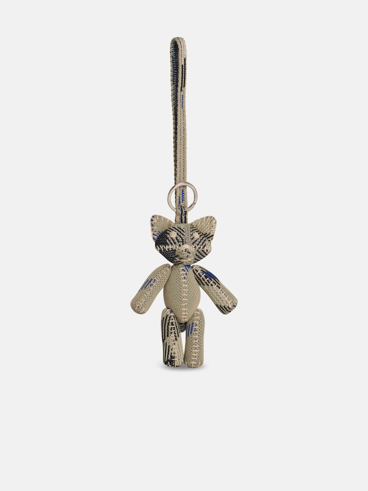 Burberry BURBERRY 'Foxy' Beige Polyamide Keyring　BURBERRY 'Foxy' ベージュ ポリアミド キーリング