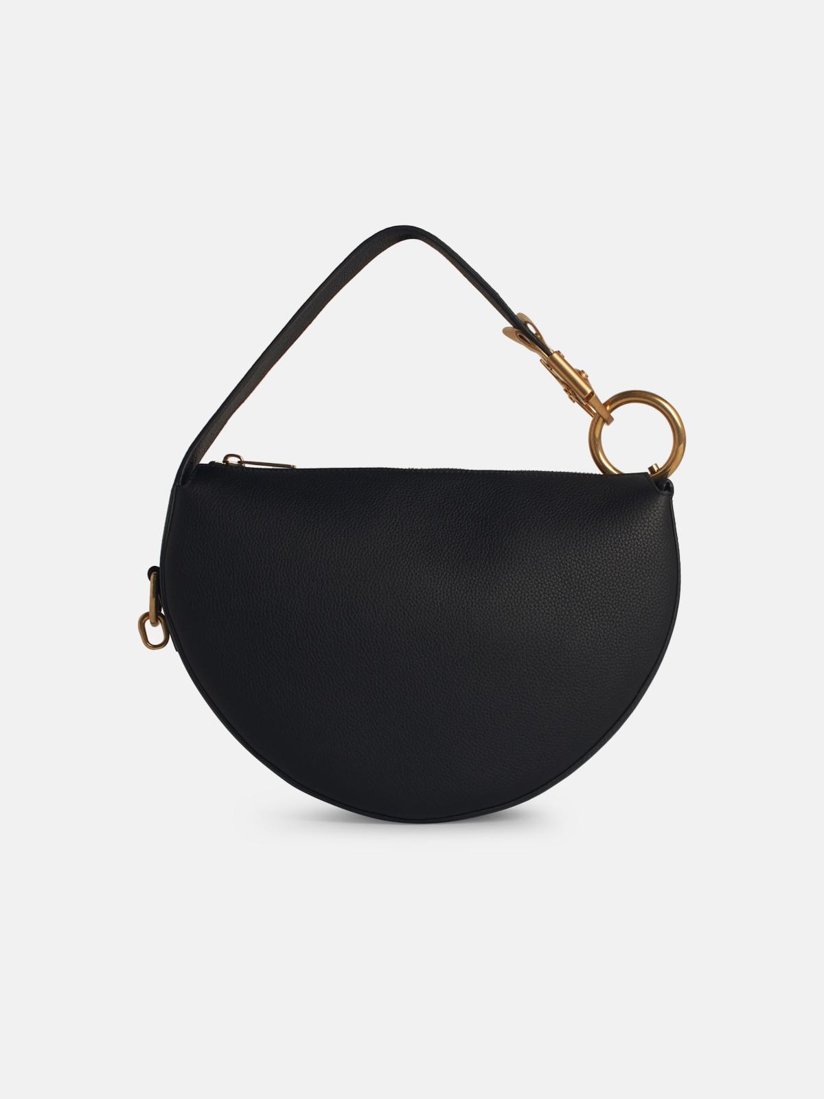 Burberry 'knight' Black Leather Bag