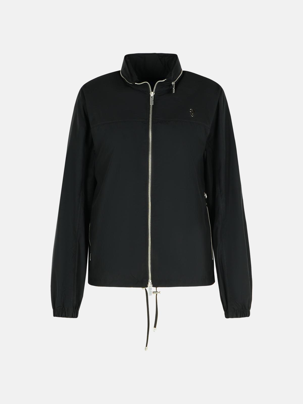 Burberry BURBERRY Black Cotton Blend Jacket　BURBERRY ブラック コットン ブレンド ジャケット