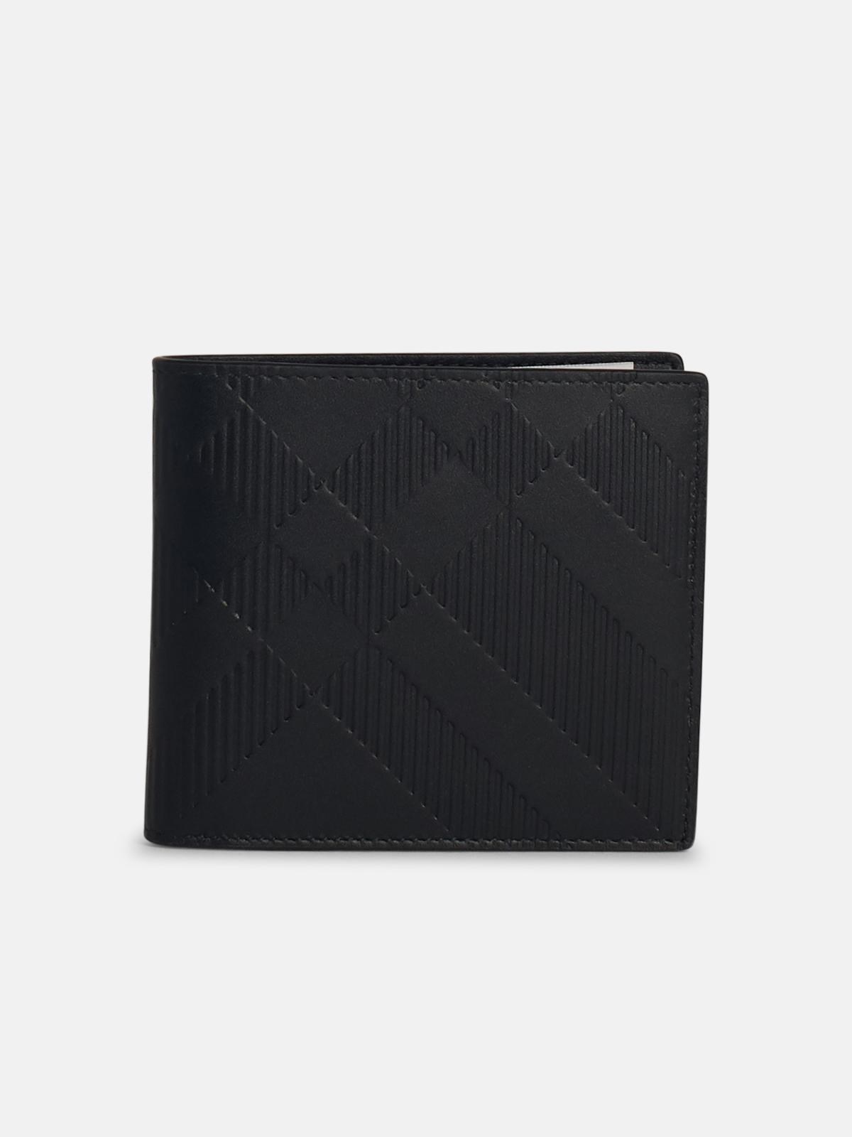 Burberry Black Leather Wallet