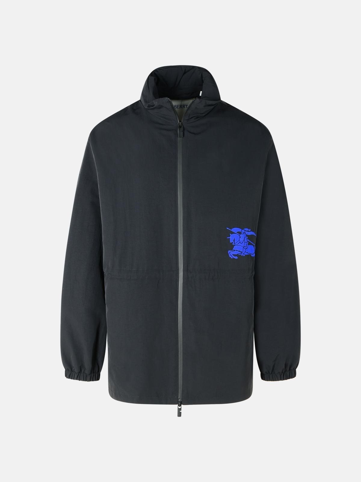 Burberry BURBERRY Black Polyamide Raincoat　バーバリー ブラック ポリアミド レインコート
