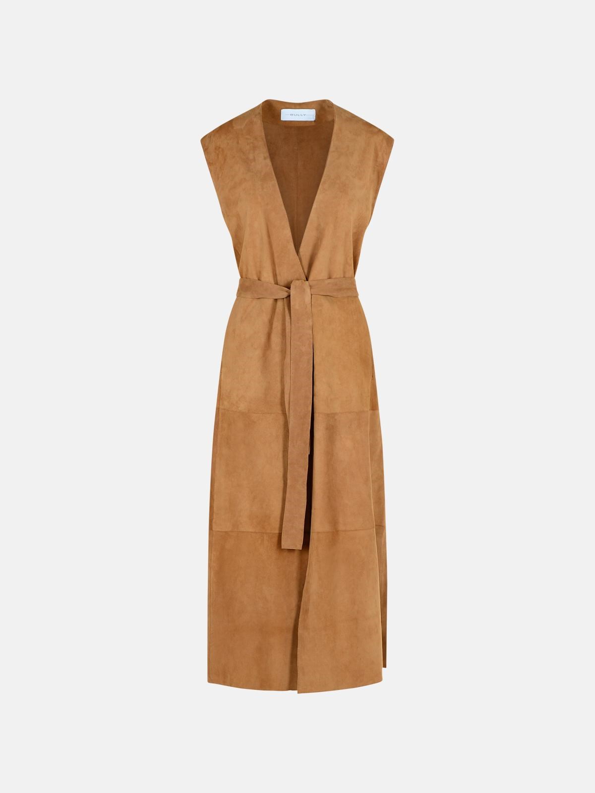 Bully Beige Leather Jacket