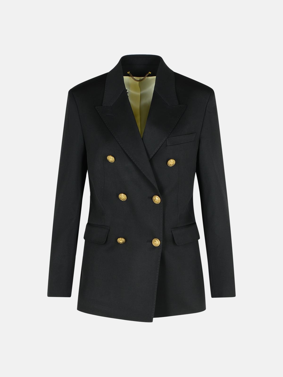 GOLDEN GOOSE Black Cotton Blazer