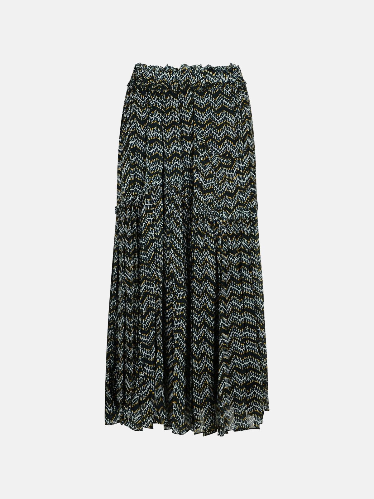 Isabel Marant Étoile 'veronique' Black Viscose Skirt In Black