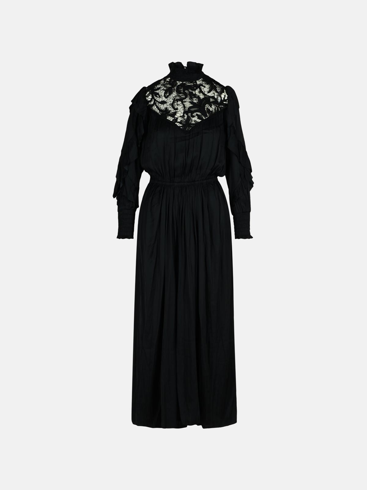 Isabel Marant 'charlene' Black Polyester Dress