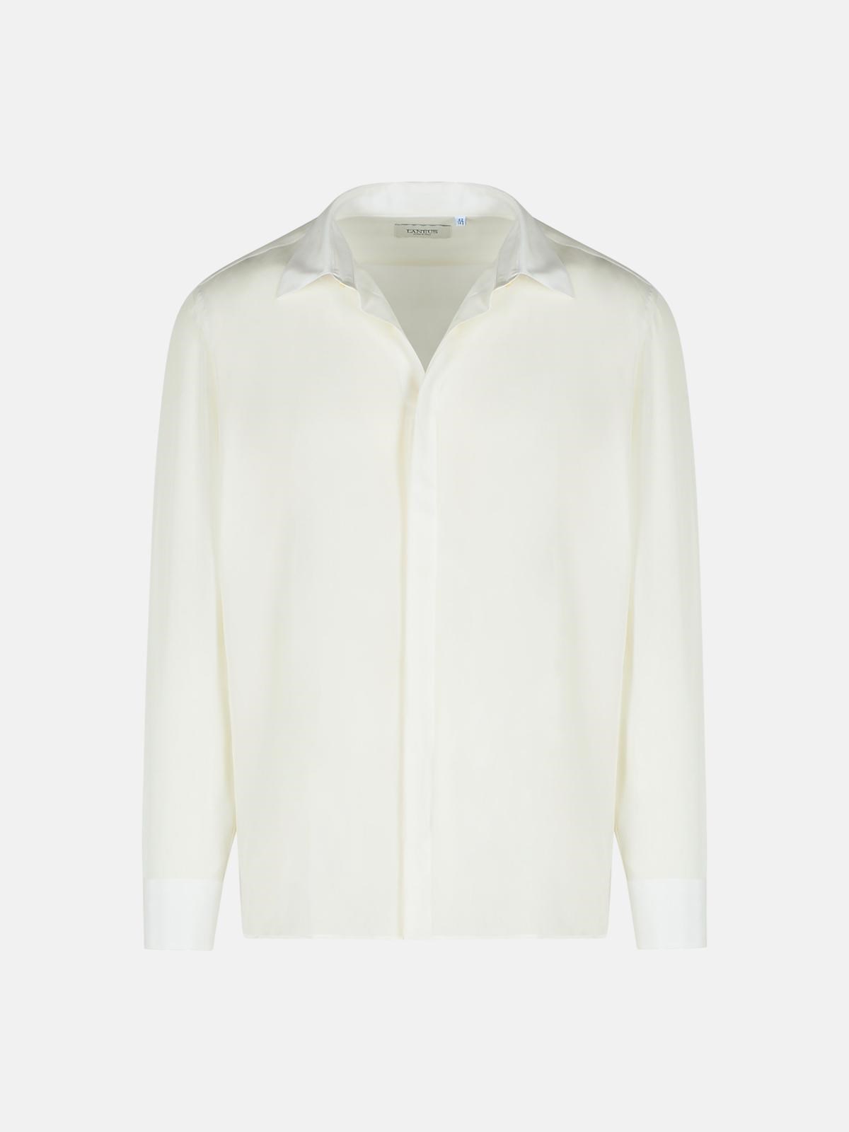 Laneus Cream Linen Shirt In Cream