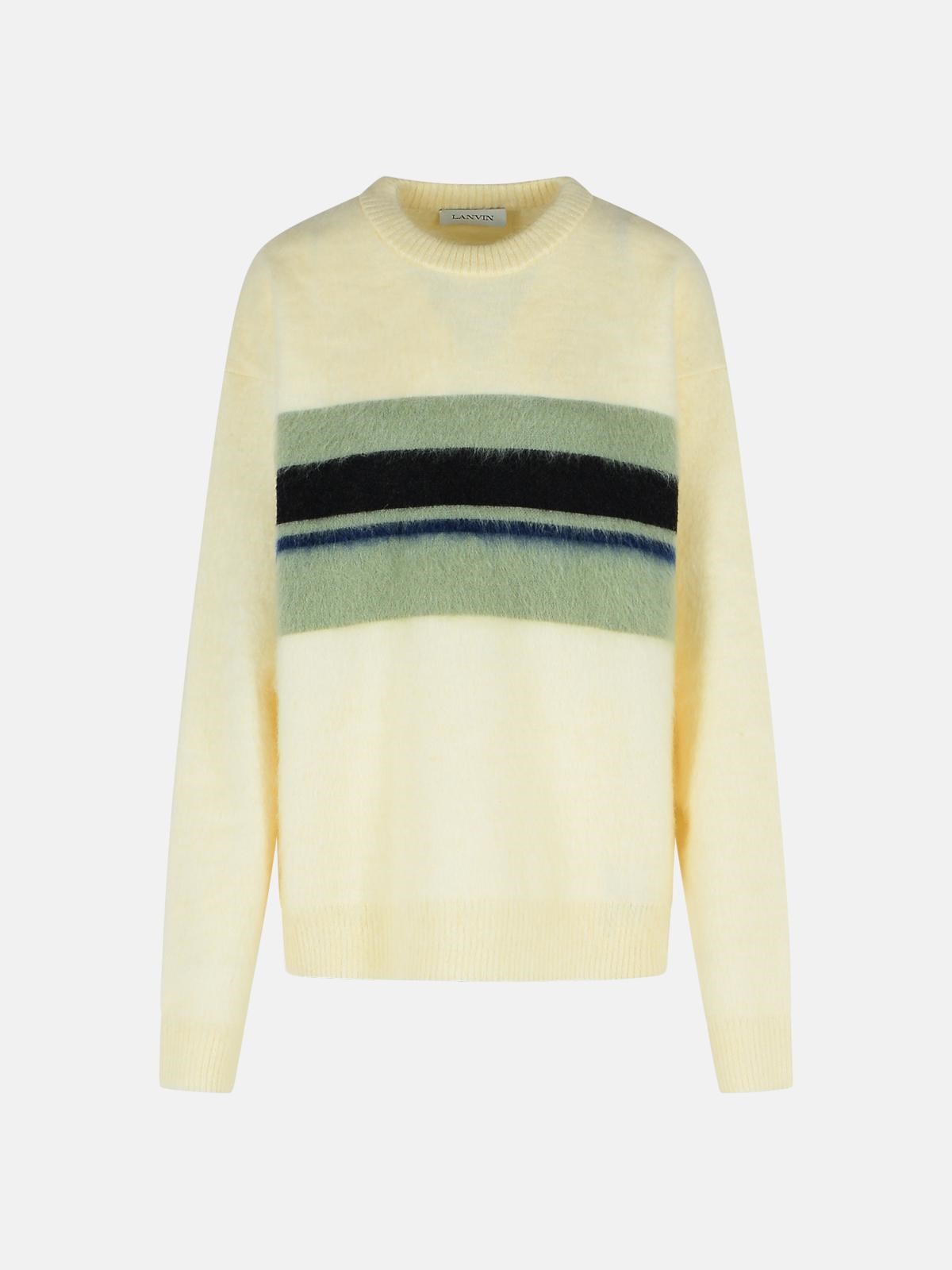 Lanvin Multi Wool Blend Sweater In Multi