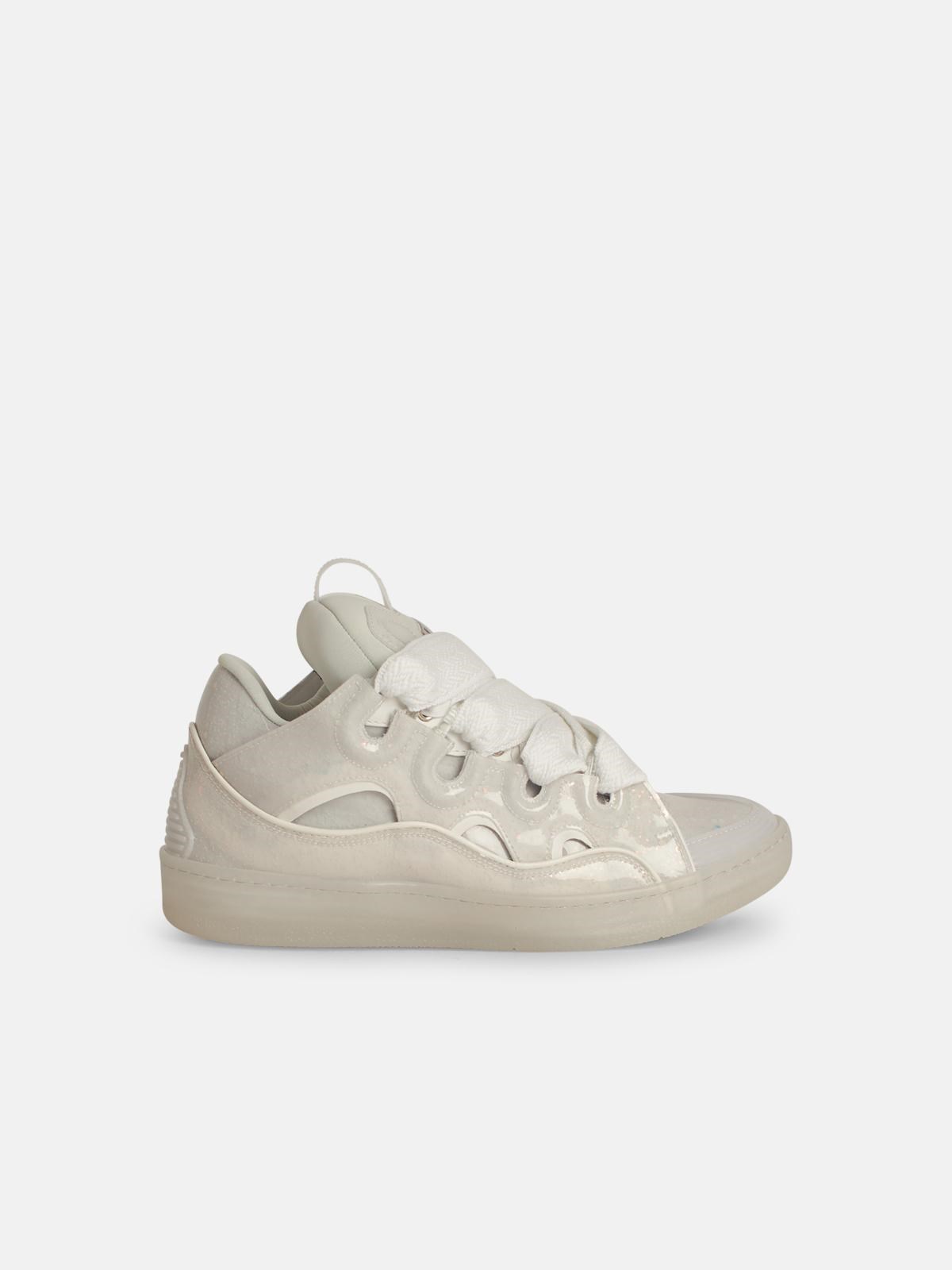 Lanvin 'curb' White Pvc Sneakers