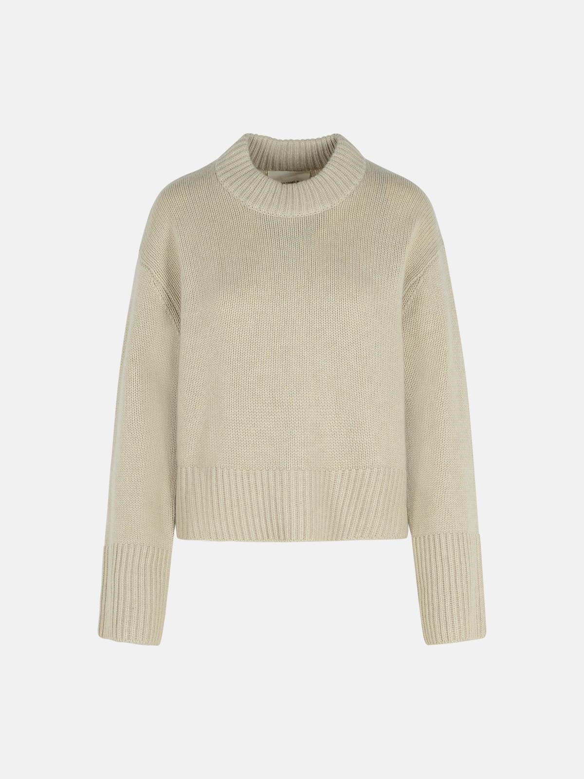 Lisa Yang 'sony' Ivory Cashmere Sweater