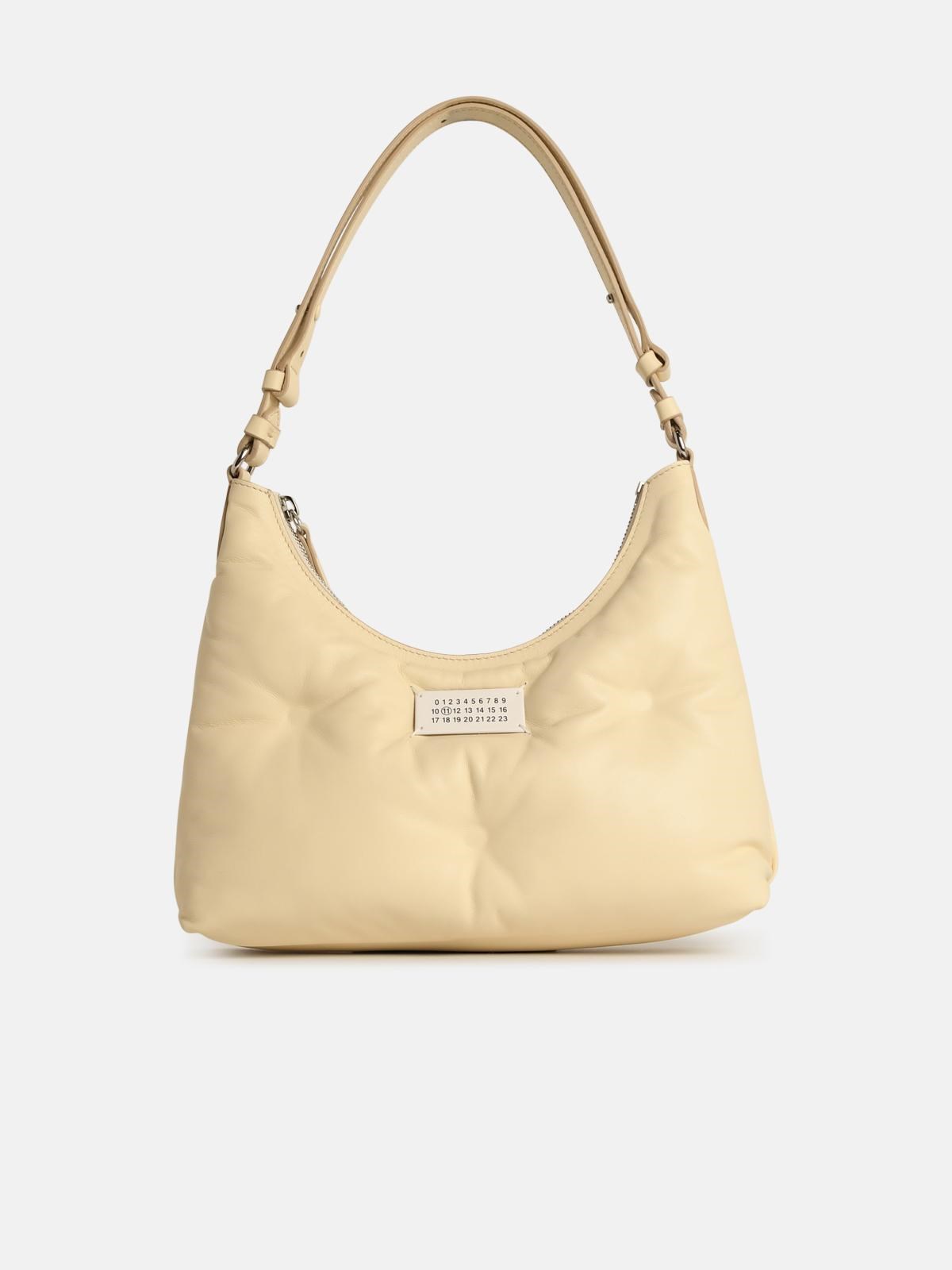 Maison Margiela 'hobo' Ivory Leather Bag