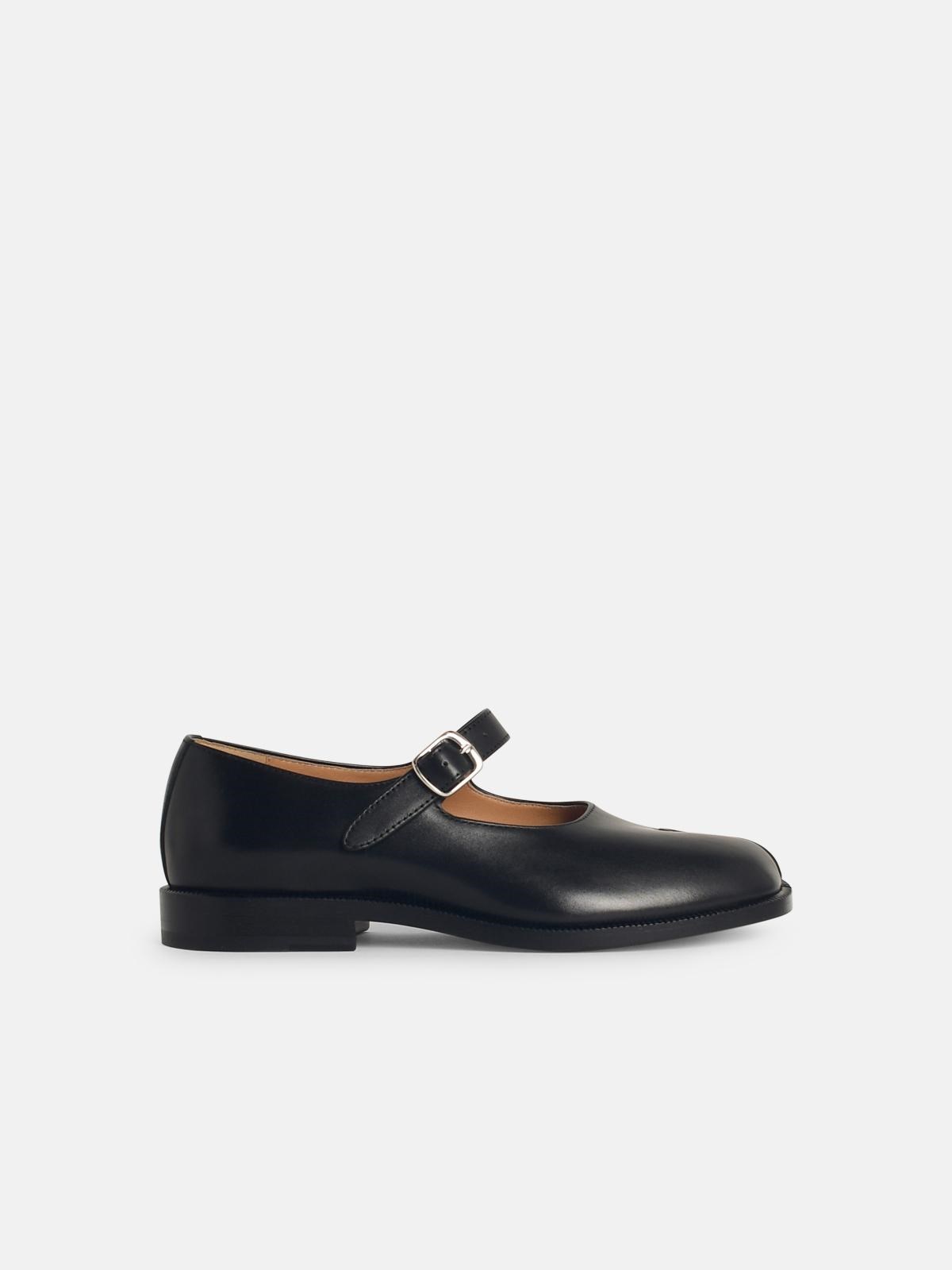Maison Margiela Ballerina Tabi Mary Jane In Black