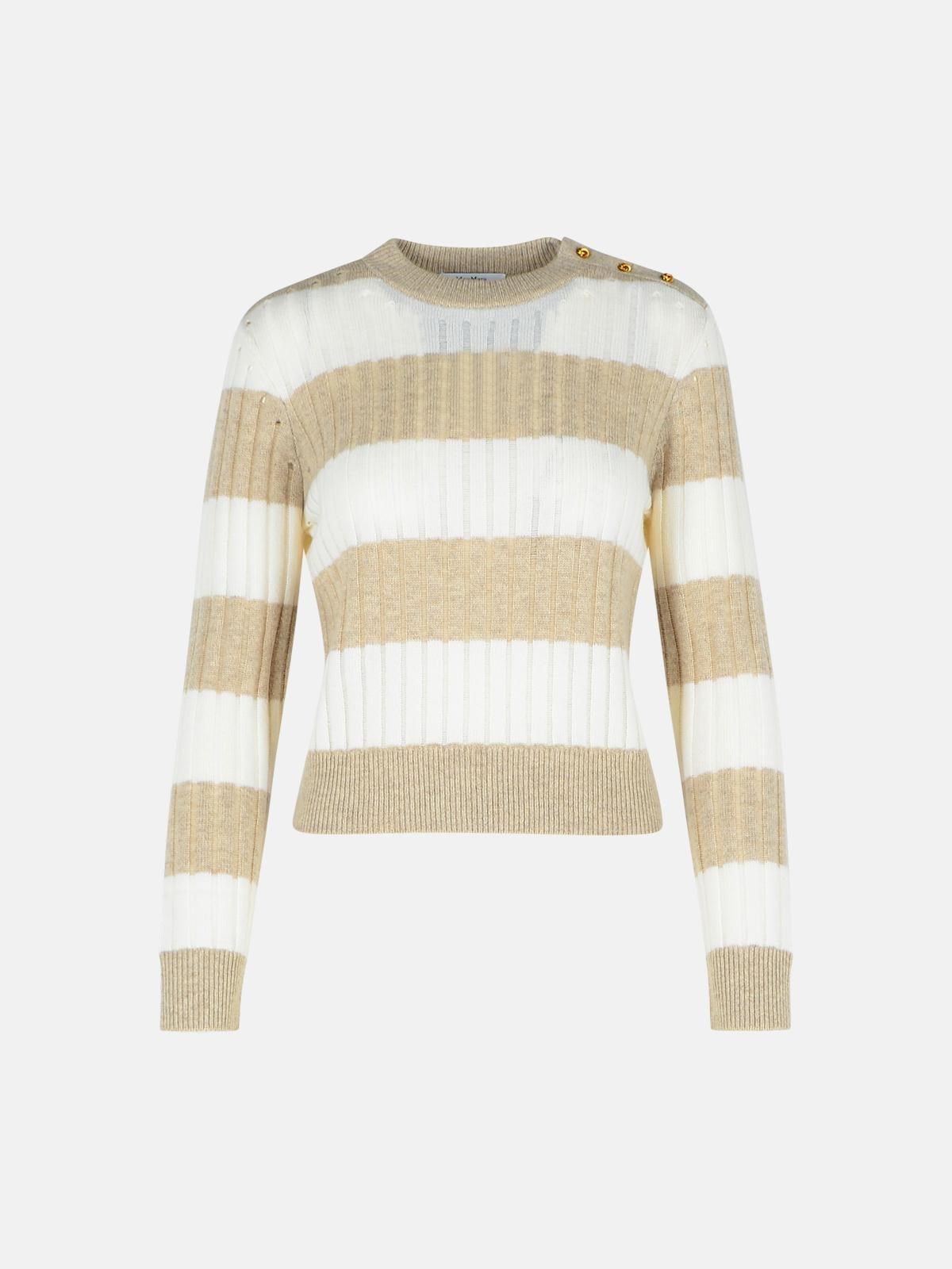 Max Mara 'alfeo' Multi Wool Blend Sweater In Multi
