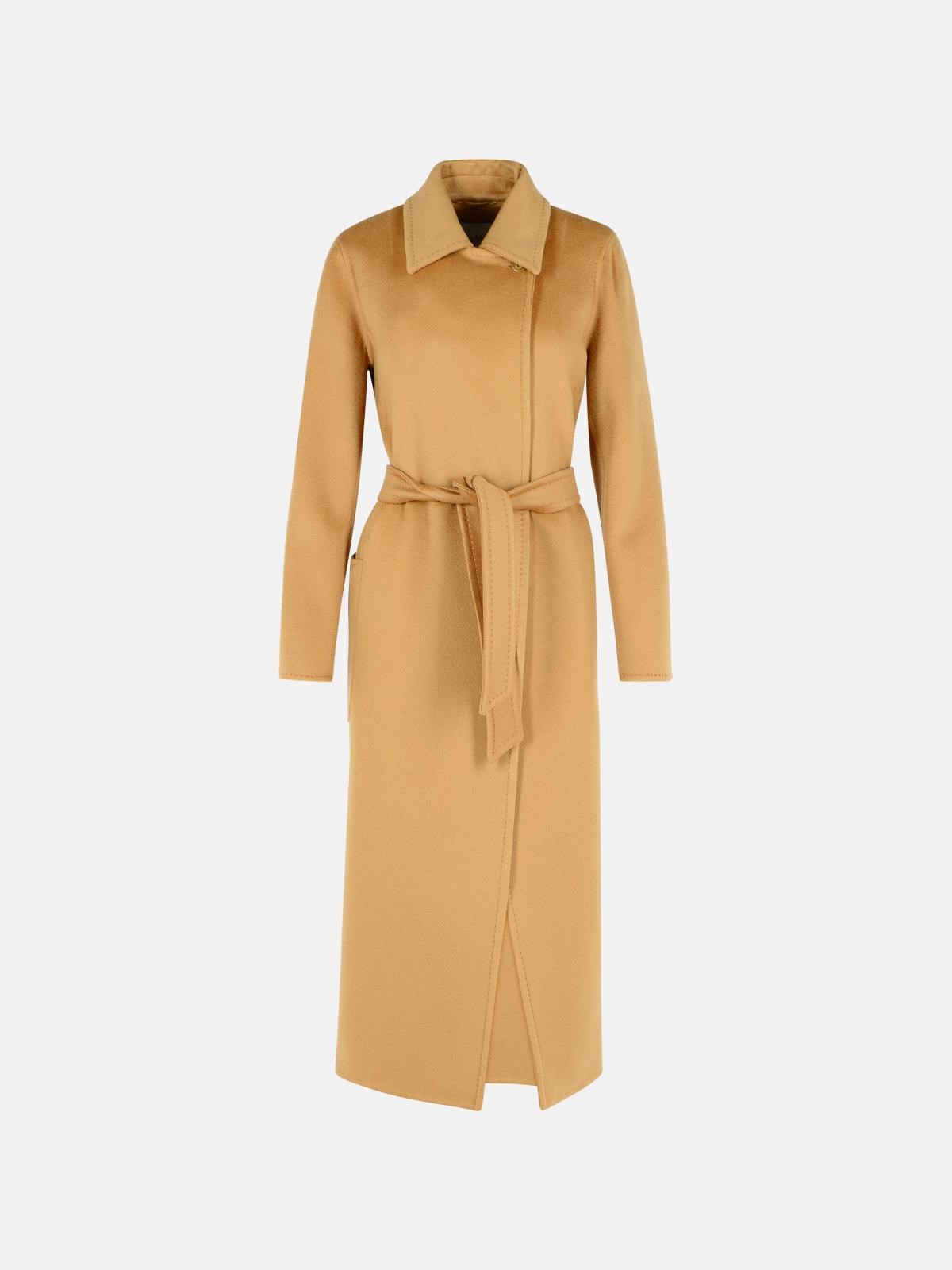 Max Mara 'artur' Beige Cashmere Coat In Beige