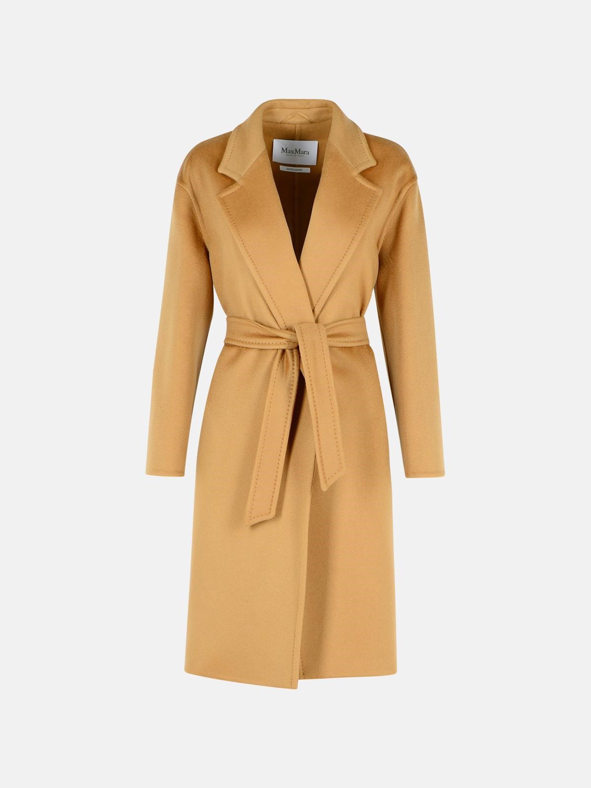 Max Mara 'melinda' Beige Cashmere Coat