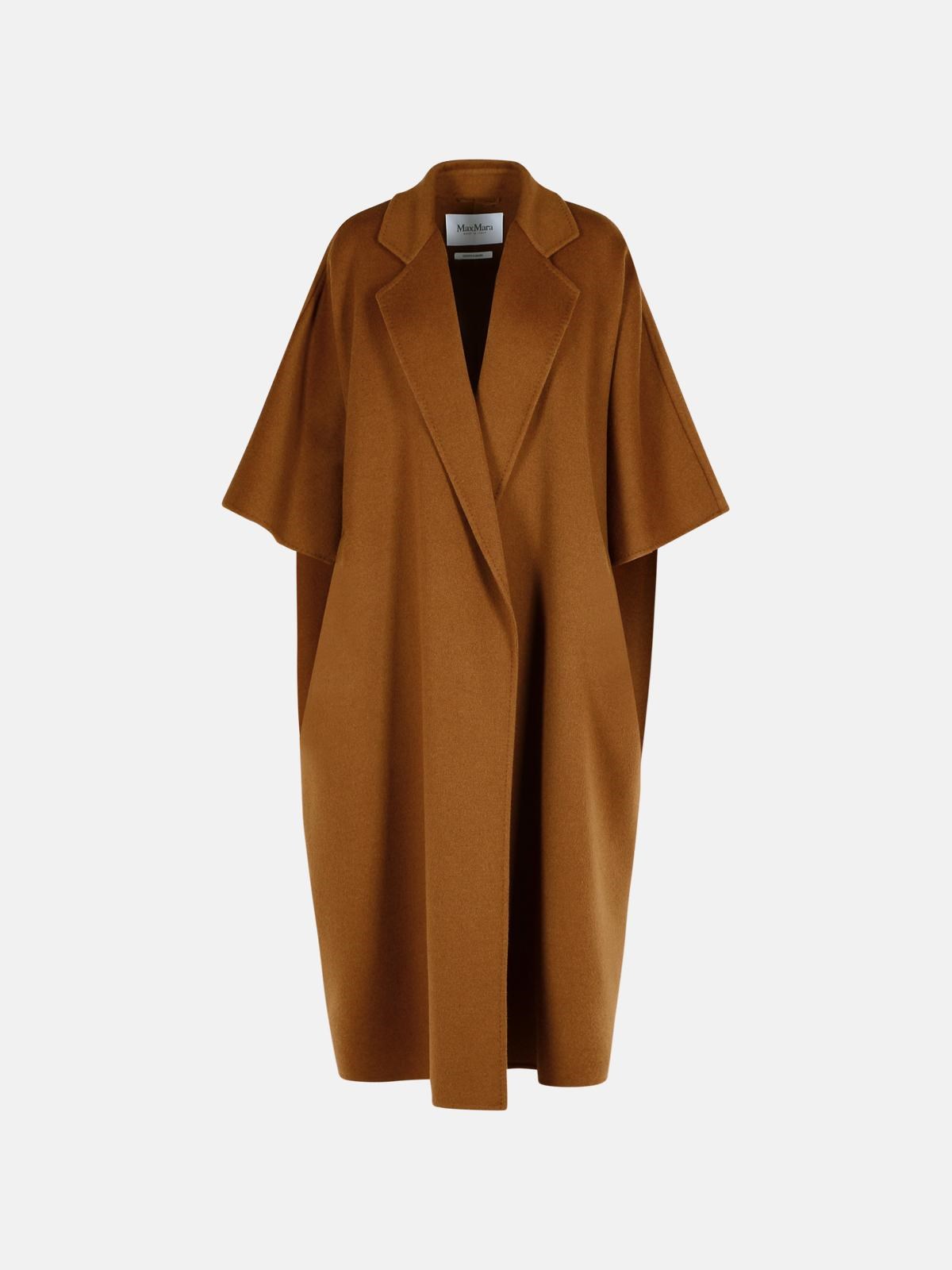 Max Mara 'gitano' Brown Camel Wool Coat