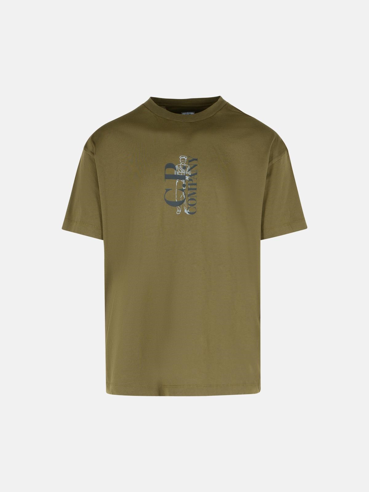 C.p. Company Green Cotton T-shirt