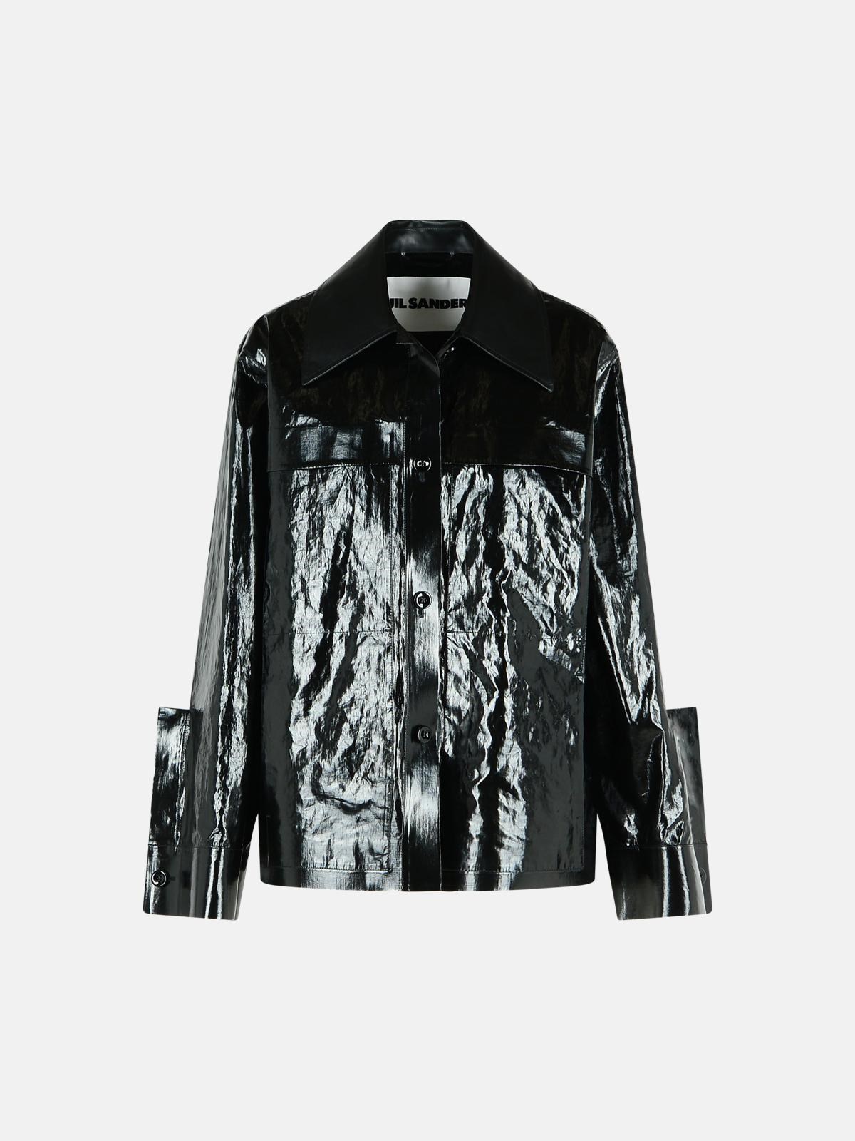 Jil Sander JIL SANDER Black Linen Jacket　JIL SANDER ブラックリネンジャケット