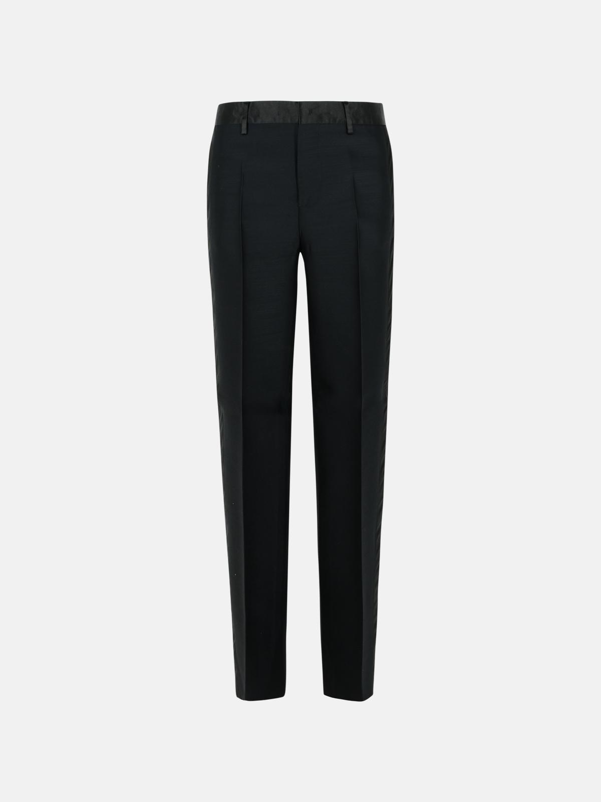 Dsquared2 Daisy' Virgin Wool Blend Pants In Black