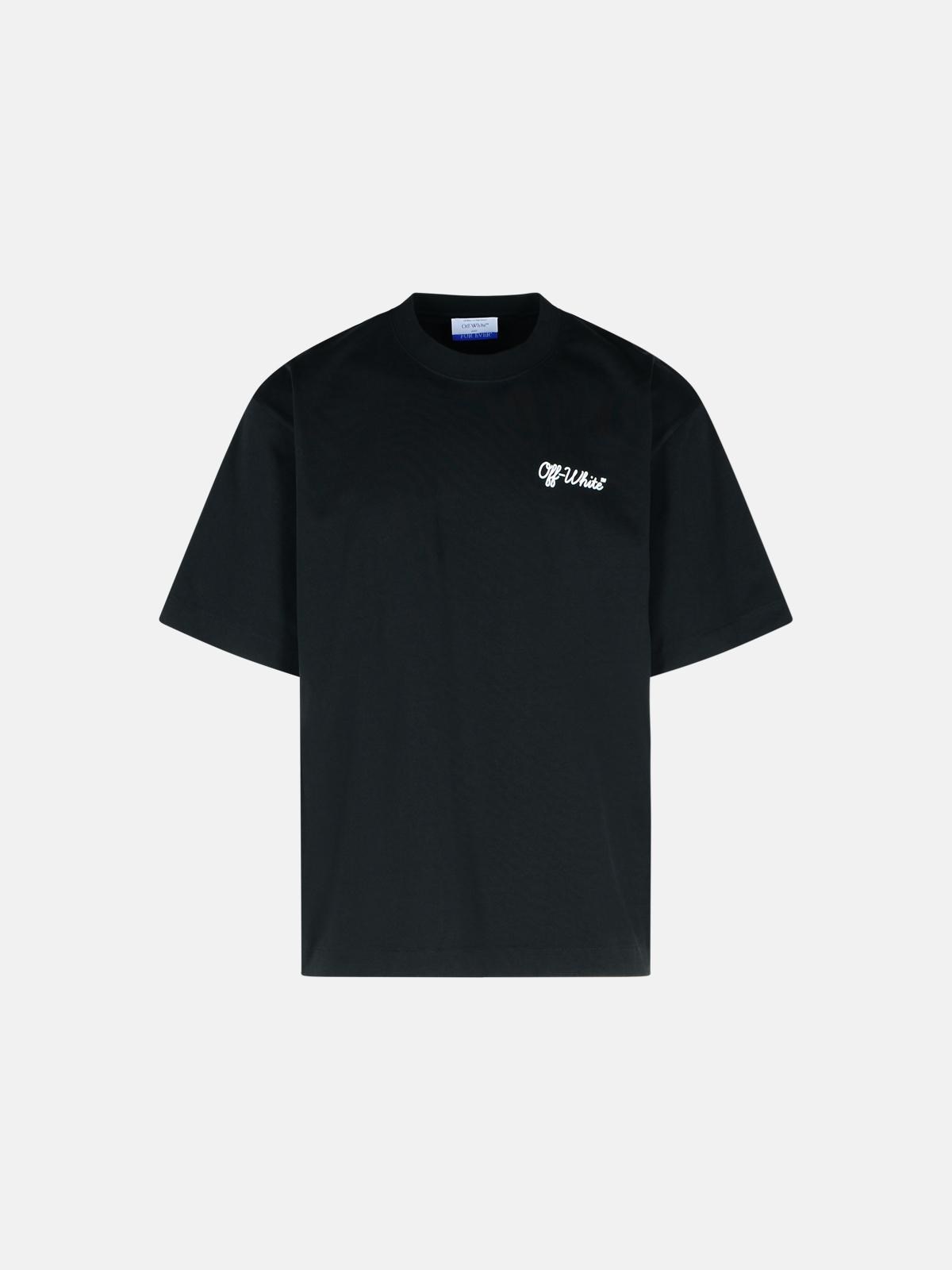 Off-white 'script Skate' Black Cotton T-shirt