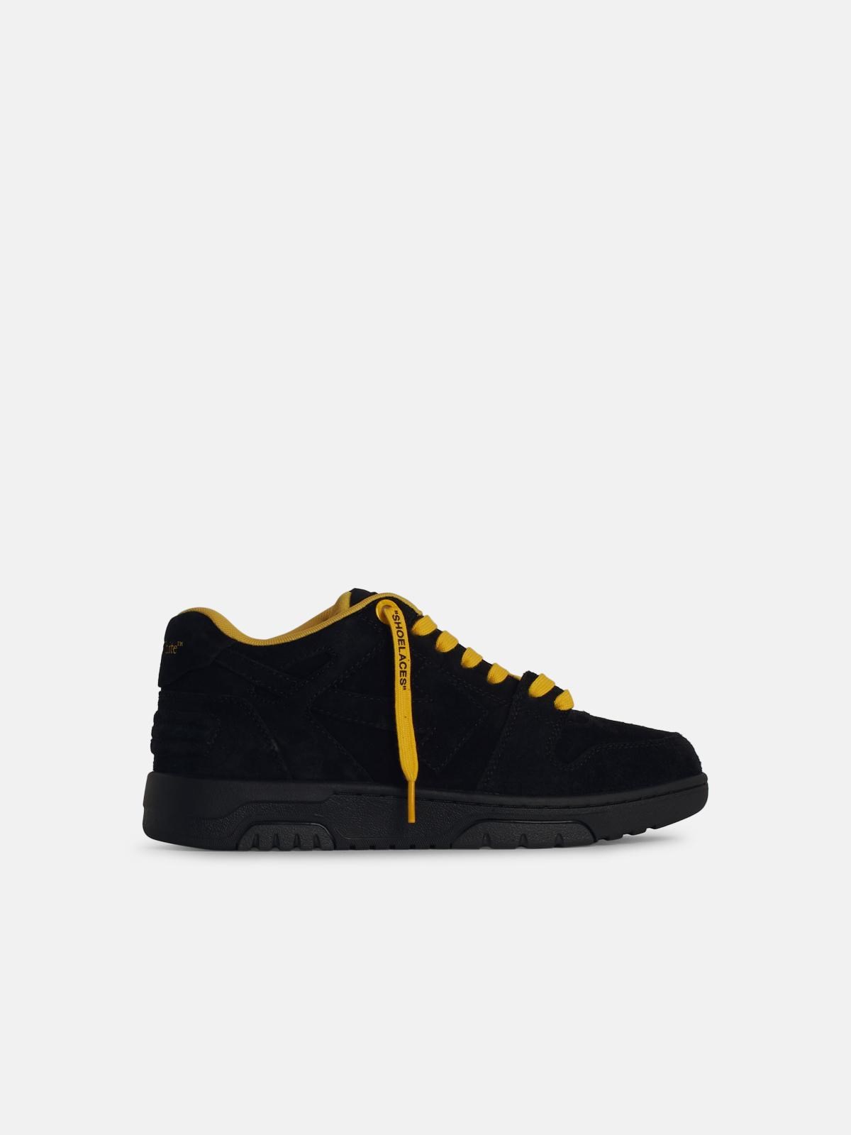 Off-white 'o.o.o' Black Suede Sneakers In Black