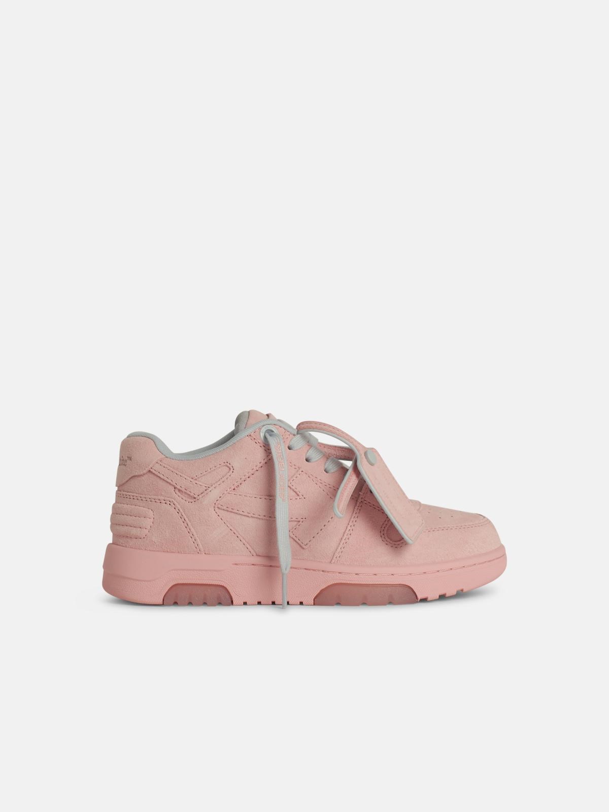 Off-white '0.0.0' Pink Suede Sneakers