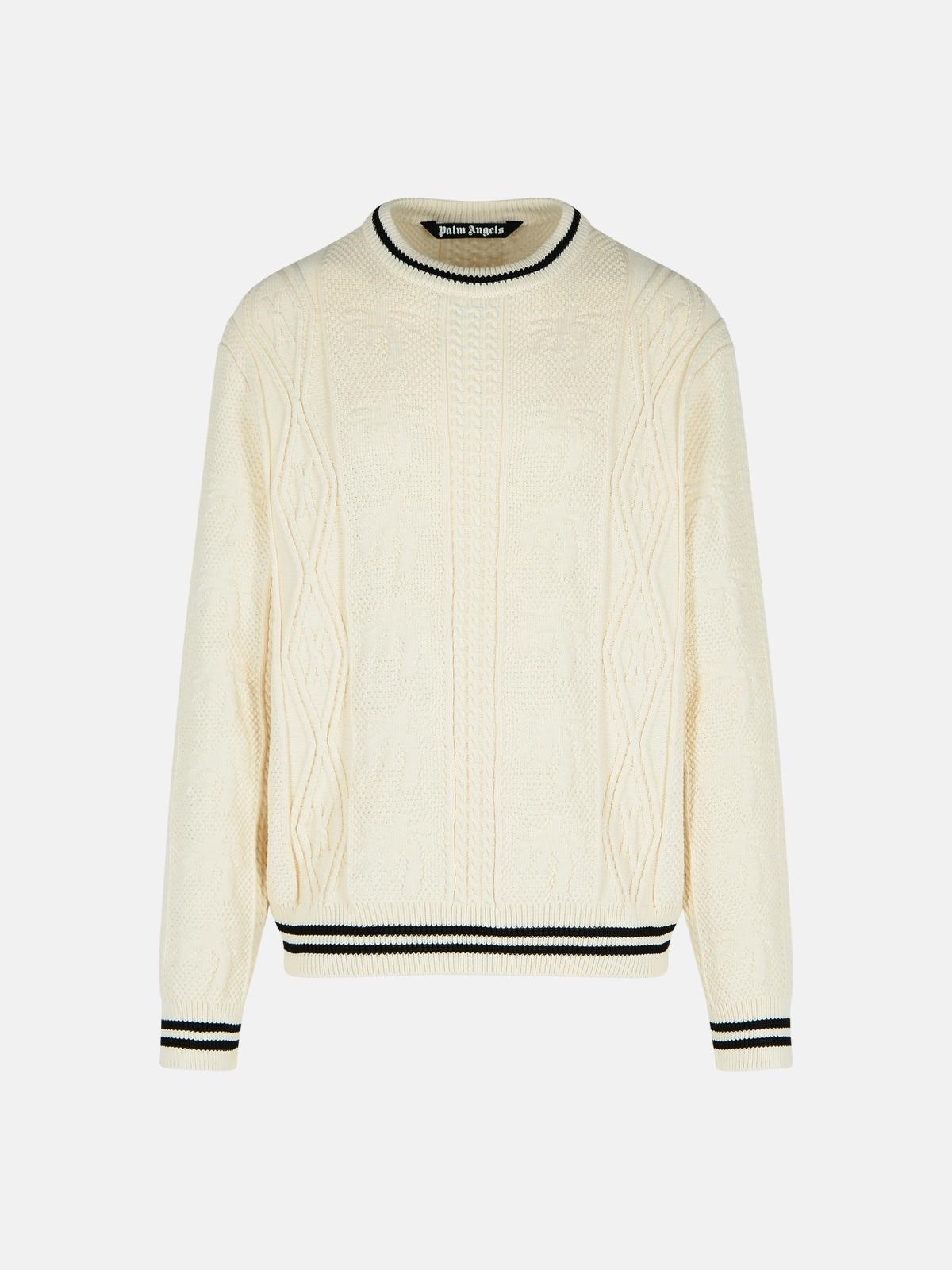 PALM ANGELS COTTON BLEND SWEATER