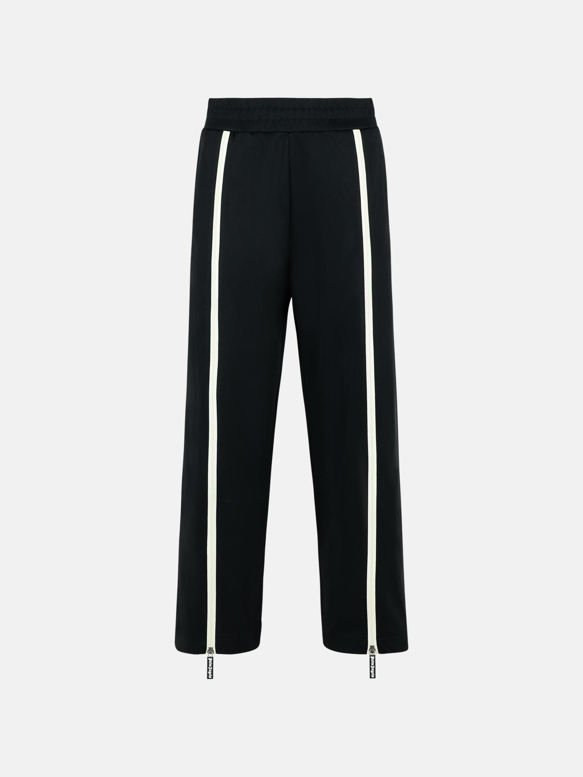 PALM ANGELS Track' Black Polyester Blend Pants　PALM ANGELS Track' ブラック ポリエステル ブレンド パンツ PALM