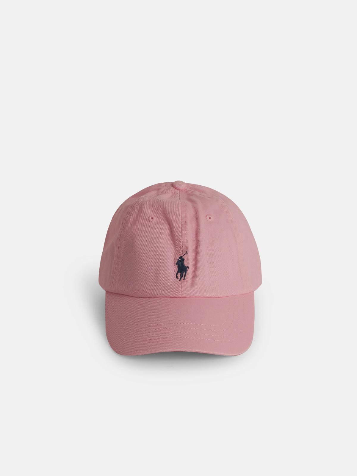 Polo Ralph Lauren Kids' Pink Cotton Cap
