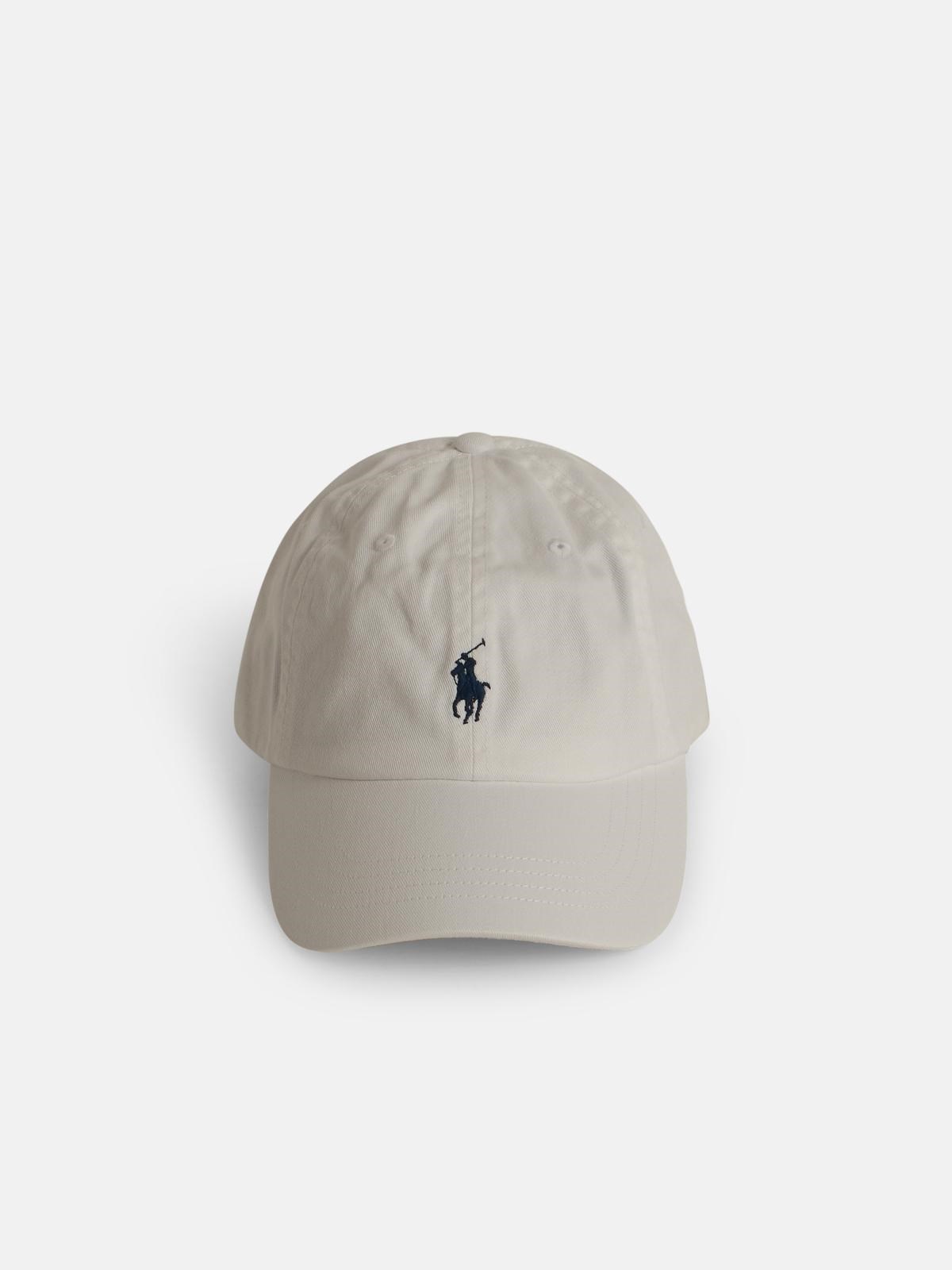 Polo Ralph Lauren White Cotton Cap