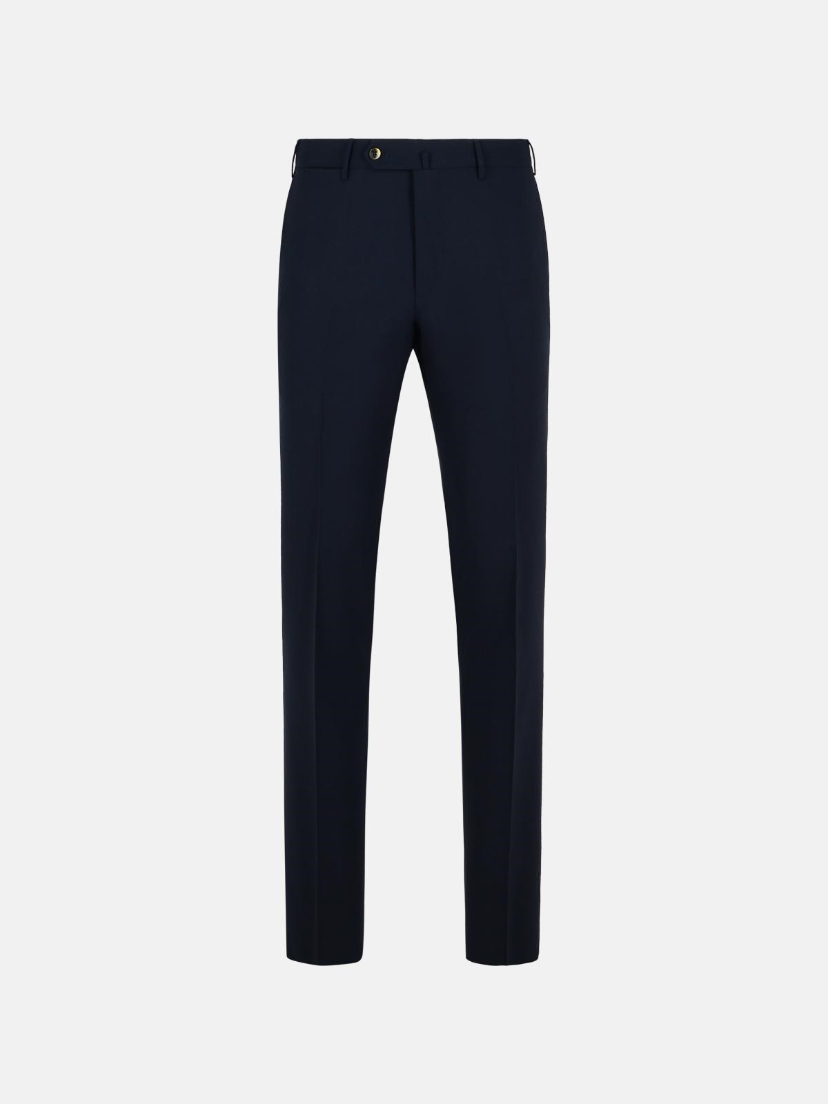 Pt Torino 'slim' Navy Virgin Wool Pants In Navy
