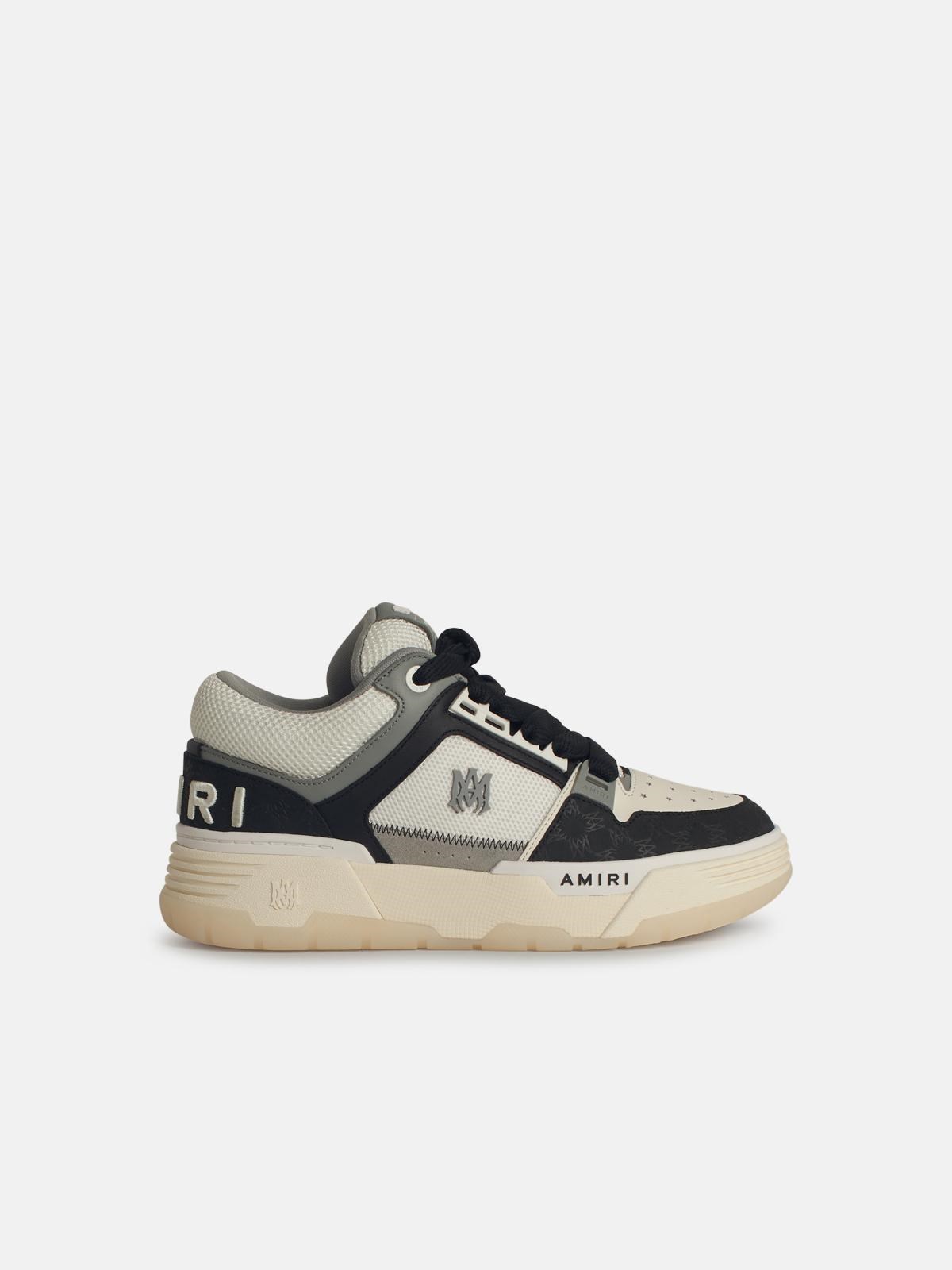 Amiri 'ma-1' Black Leather Sneakers