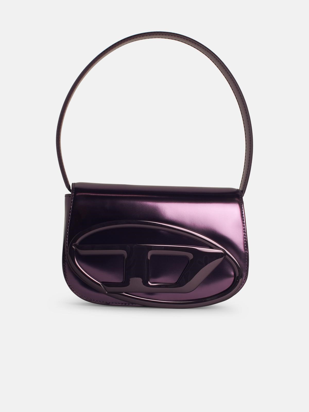 Diesel '1dr' Purple Polyurethane Bag In Violet