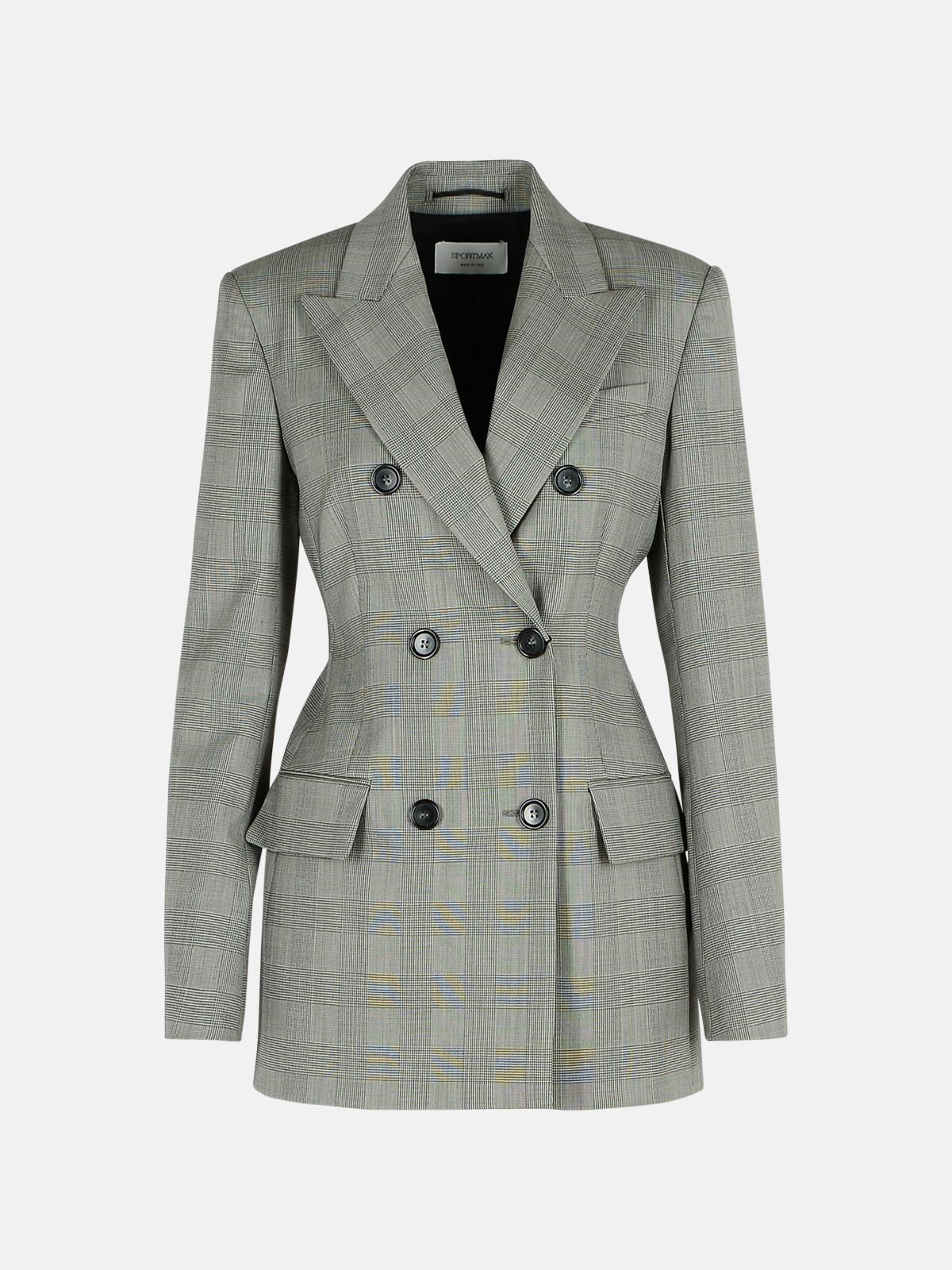 Sportmax Astro' Virgin Wool Jacket In Grey