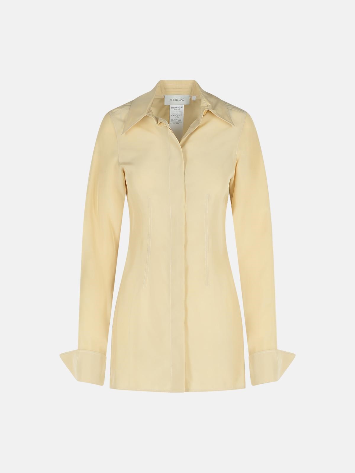 Sportmax 'teoria' Beige Viscose Jacket