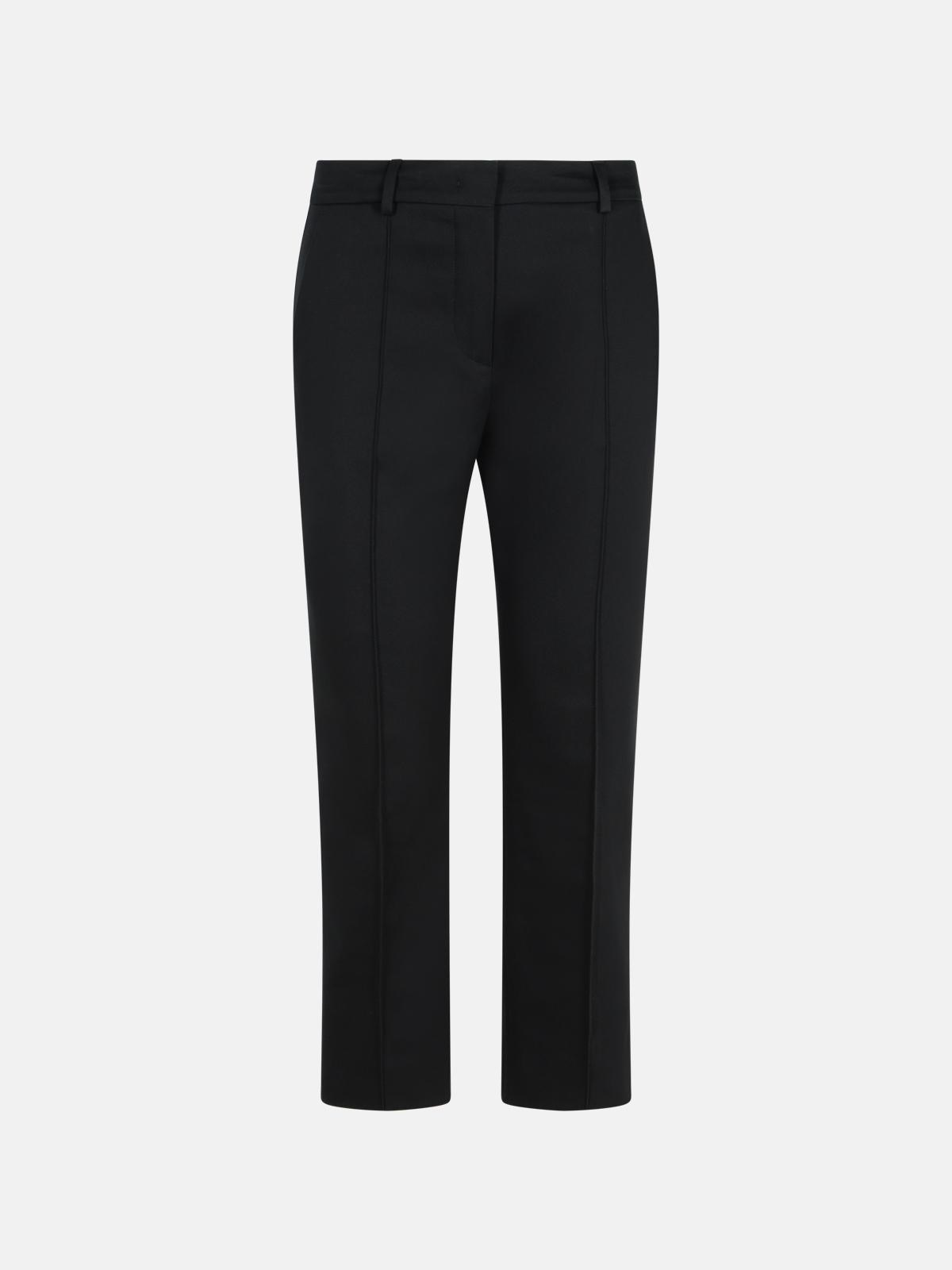 Sportmax Etna' Black Cotton Pants