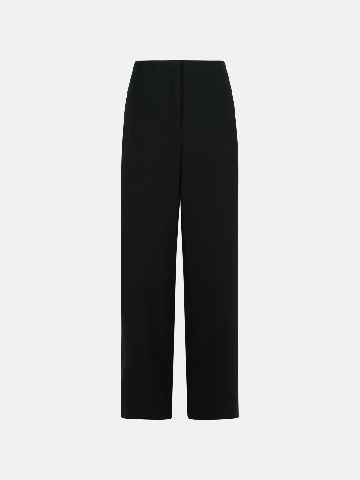 Sportmax 'adelchi' Black Viscose Pants