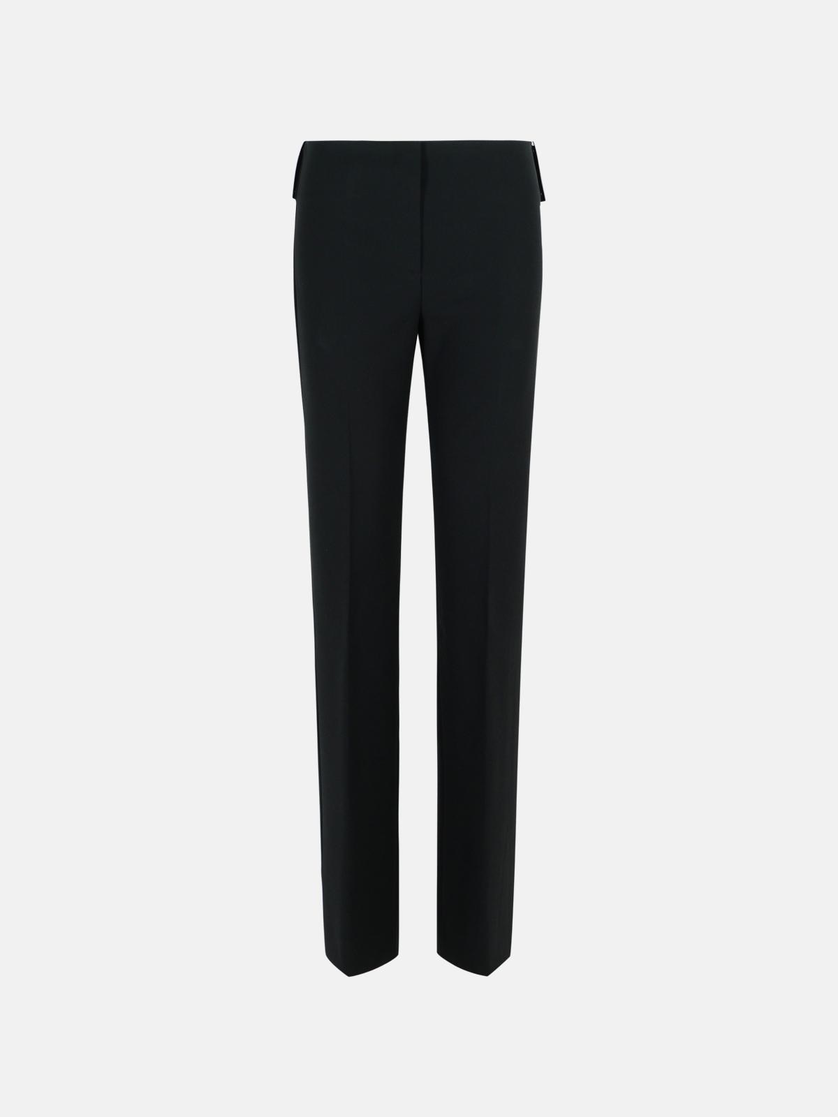 Sportmax 'angolo' Black Viscose Pants