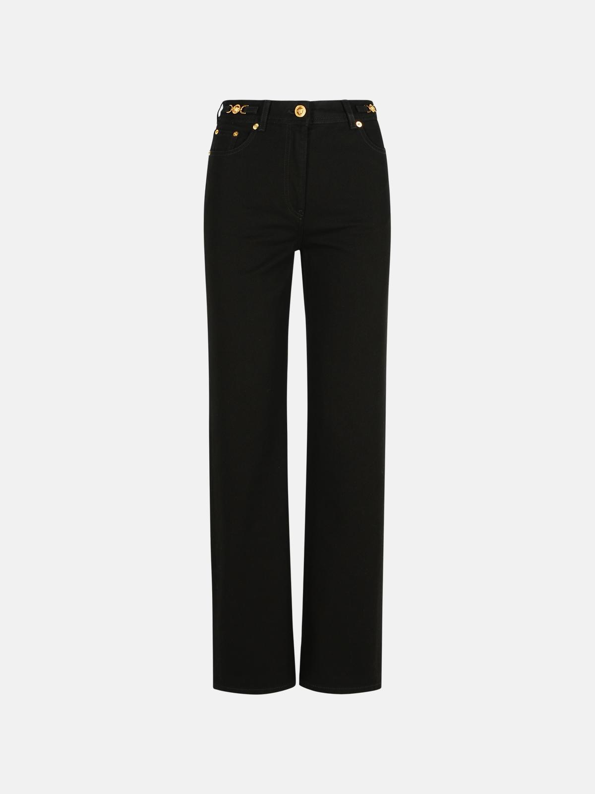 VERSACE BLACK DENIM JEANS