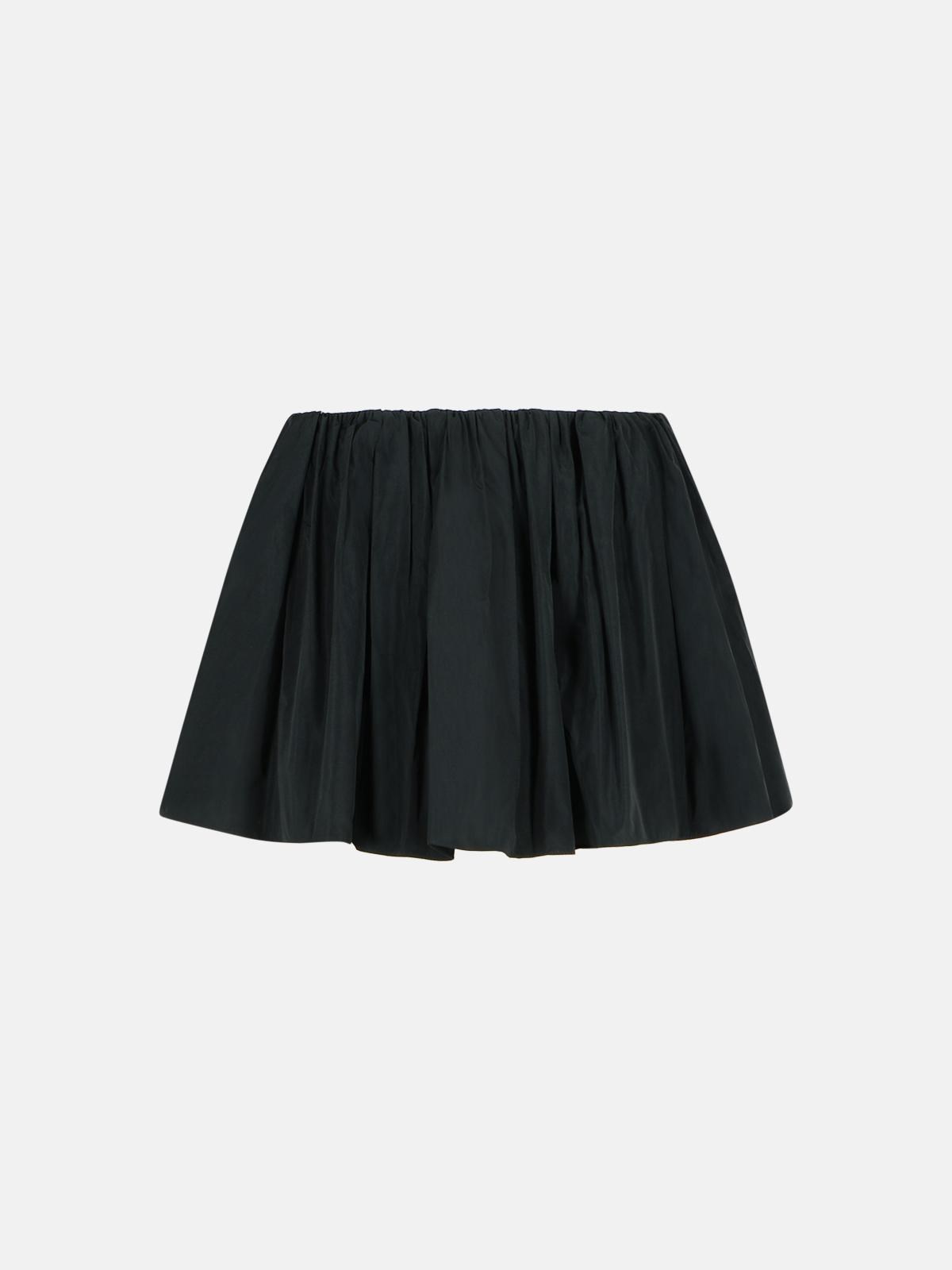 JW ANDERSON Black Polyester Shorts Skirt　JW ANDERSON ブラック ポリエステル ショートパンツ スカート JW