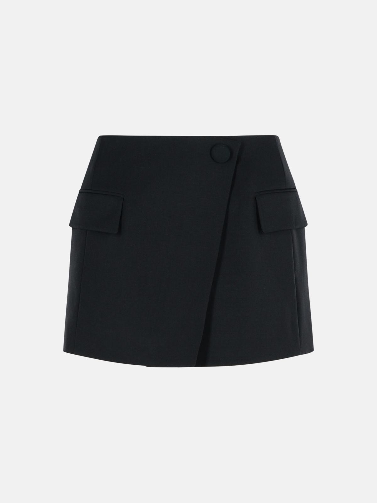 Balmain Viscose Blend Miniskirt