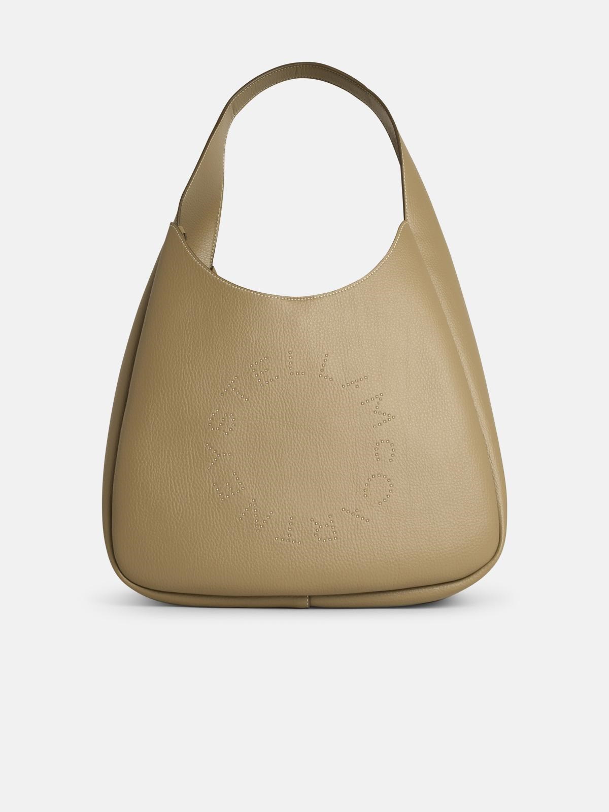 Stella Mccartney 'soft' Beige Vegan Leather Bag In Beige