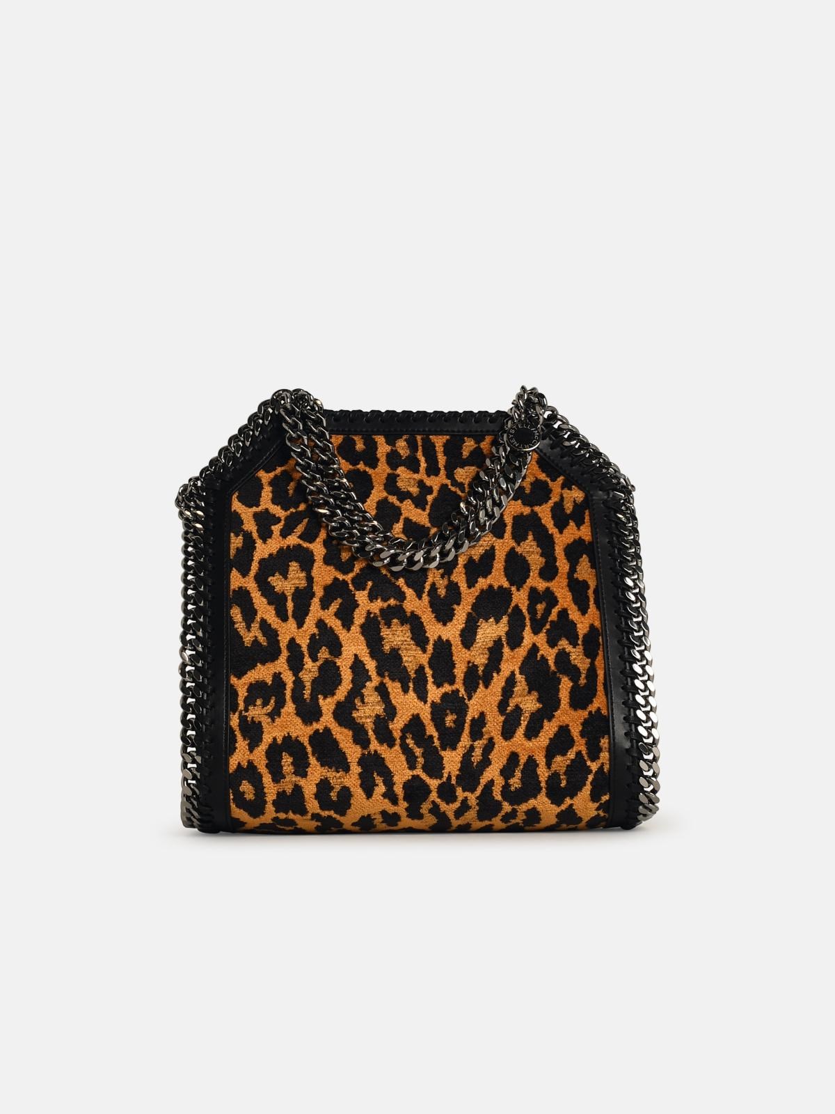Stella Mccartney 'falabella' Mini Bag In Multicolor Jacquard